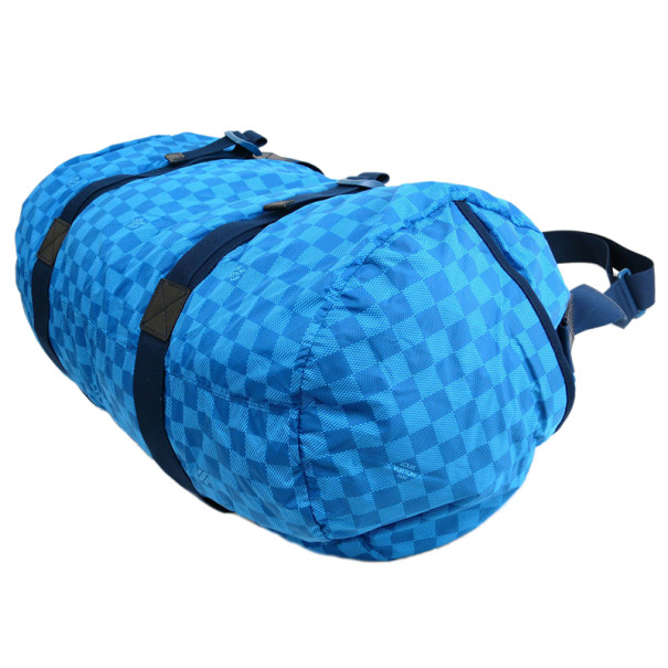 Louis Vuitton Damier Blue Practical Portable Duffel Bag - Buy & Sell - LC