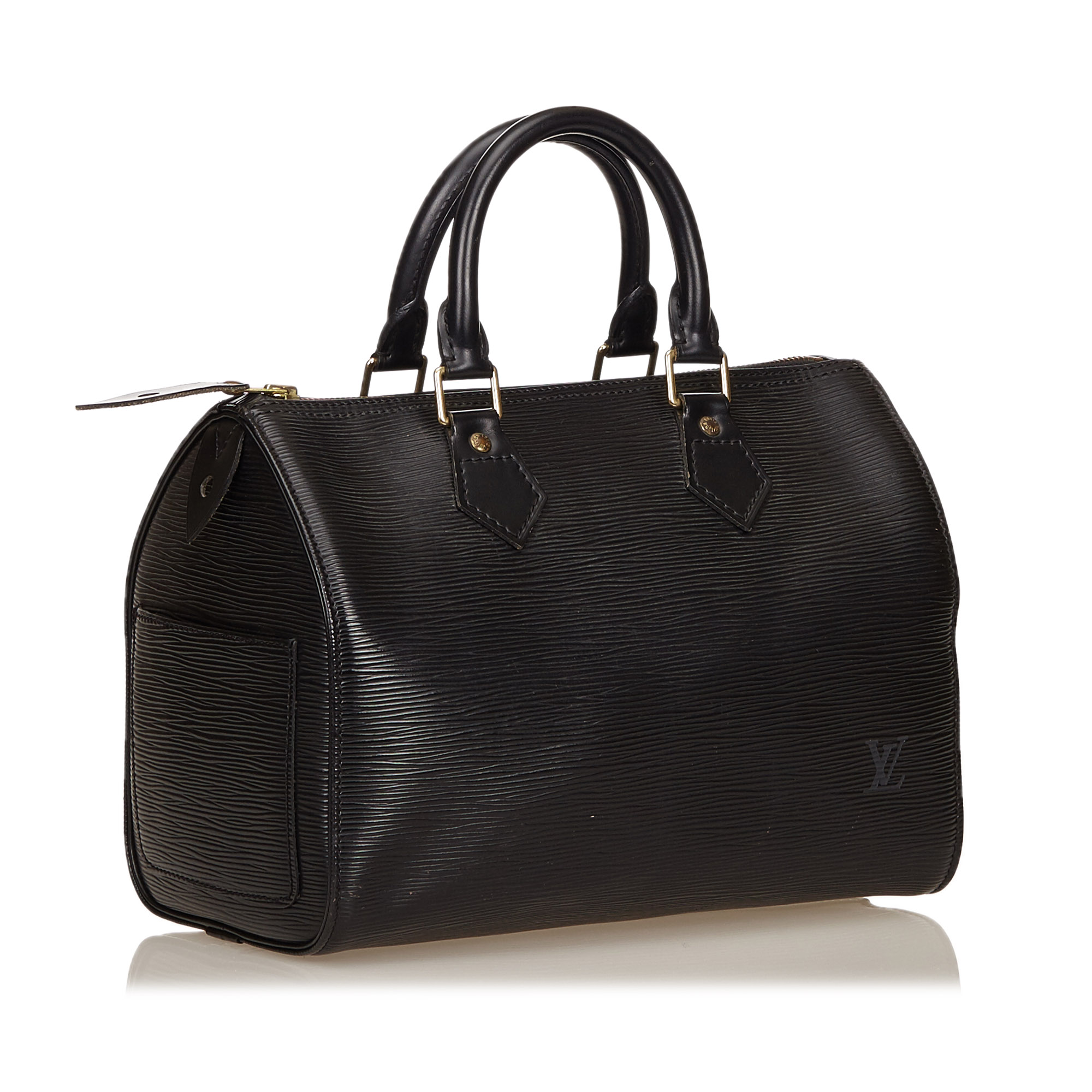 Louis Vuitton Black Epi Leather Speedy 25 - Buy & Sell - LC