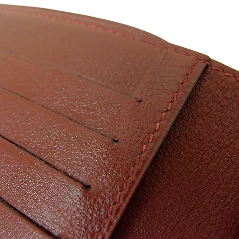 LC - Buy \u0026amp; Sell - Hermes Brown Leather Citizen Twill Bi-fold Wallet  