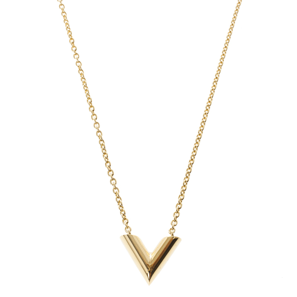 Louis Vuitton Essential V Necklace - Buy & Sell - LC