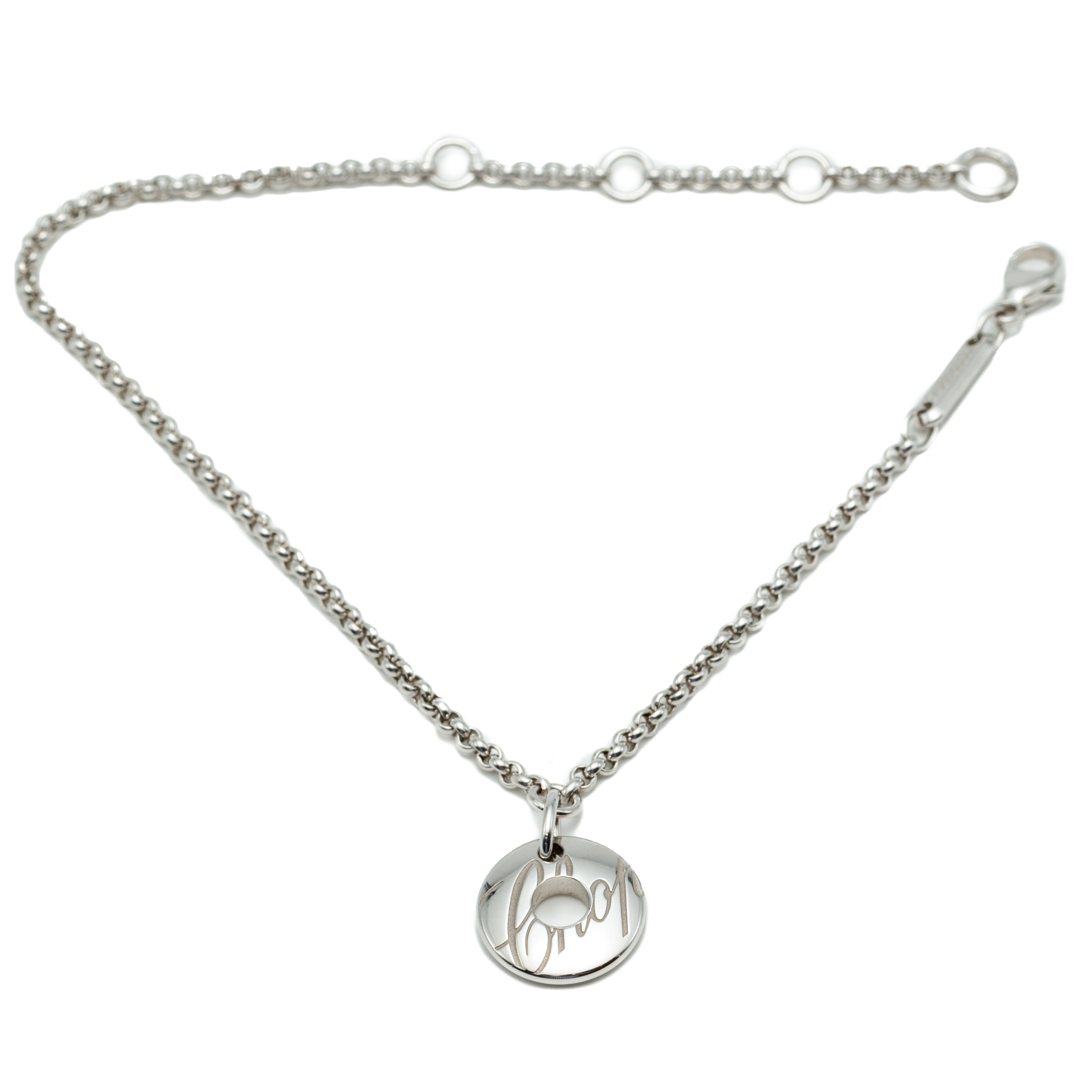 Chopard White Gold Chopardissimo Bracelet female 18k White Gold