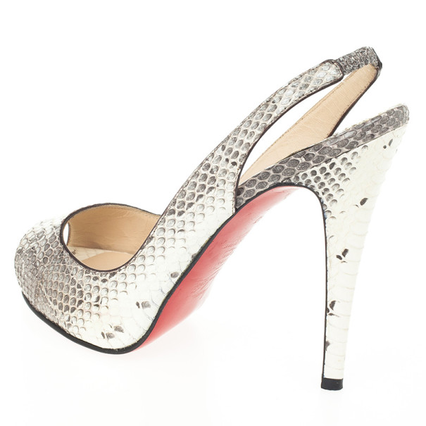 replica louboutin boots - christian louboutin Very Prive python pumps | Boulder Poetry Tribe