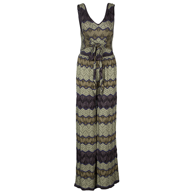 Sleeveless Pattern Jumpsuit | m missoni multicolor zigzag pattern lurex knit sleeveless Sleeveless Pattern Jumpsuit | m missoni multicolor zigzag pattern lurex knit sleeveless