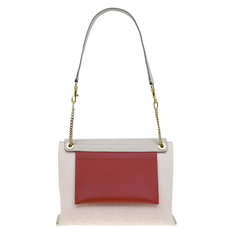 real chloe handbags - LC - Buy \u0026amp; Sell - Chloe Pink Tri Color Ostrich Leather Medium ...