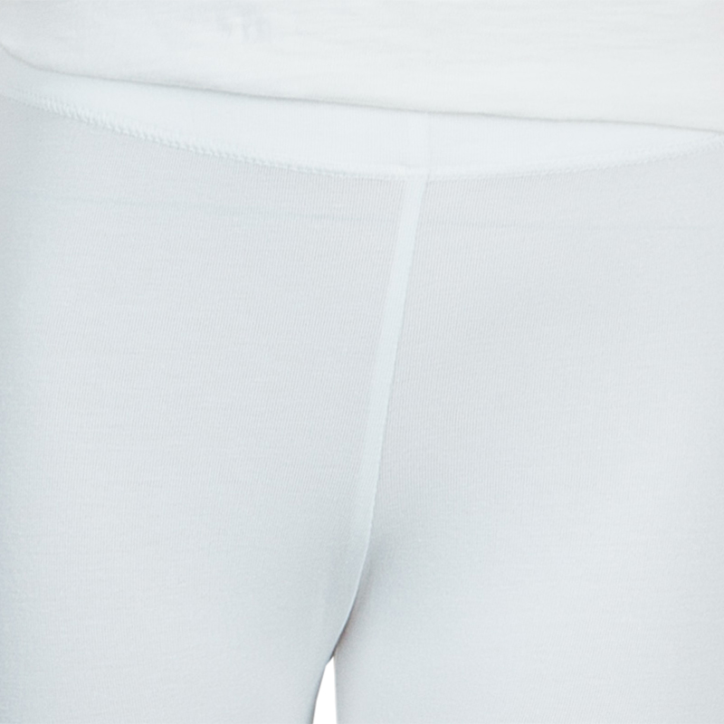 Armani Junior White Swarovski Logo Detail Leggings 5 Yrs