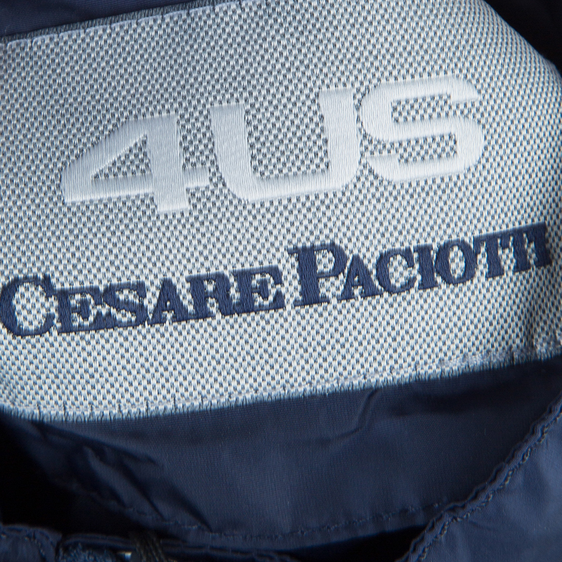 Cesare Paciotti 4US Navy Blue Trench Coat 3 Yrs