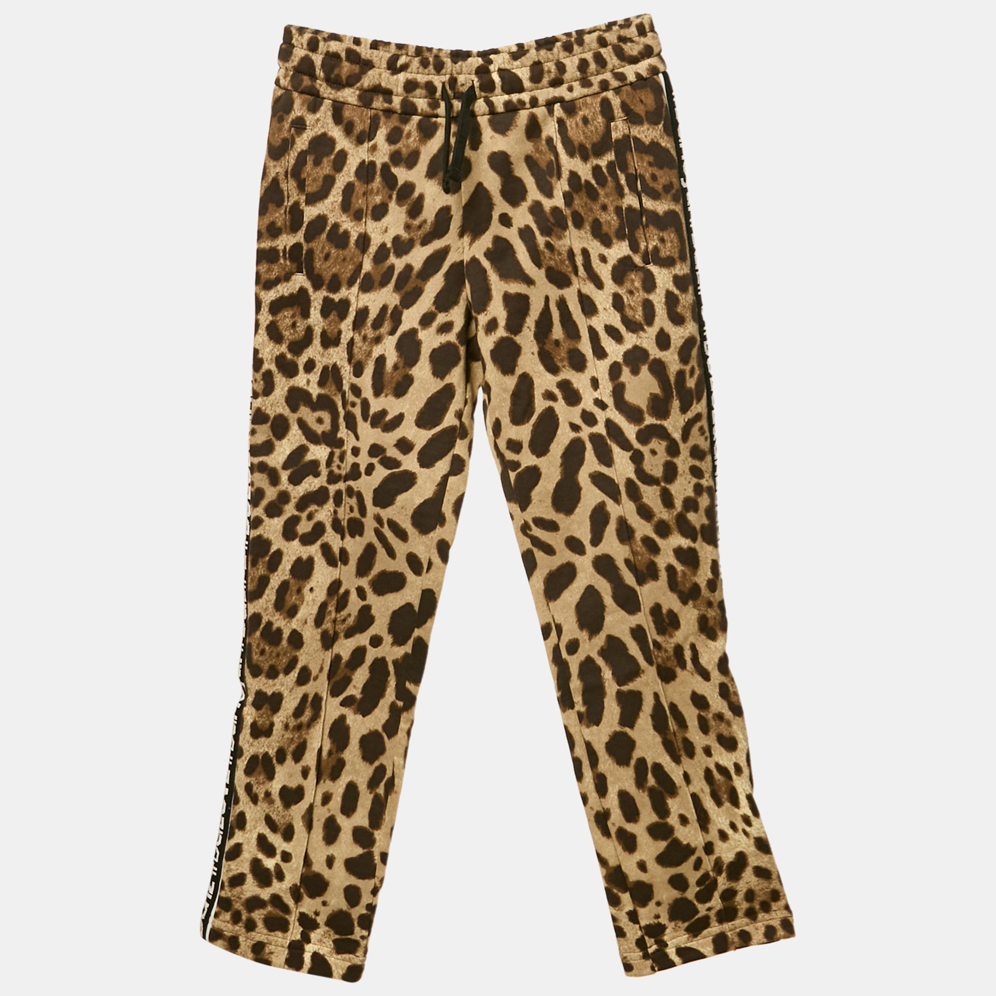 Dolce & Gabbana Kids Brown Leopard Print Cotton Track Pants 7/8 Yrs
Dolce & Gabbana Kids Brown Leopard Print Cotton Track Pants 7/8 Yrs