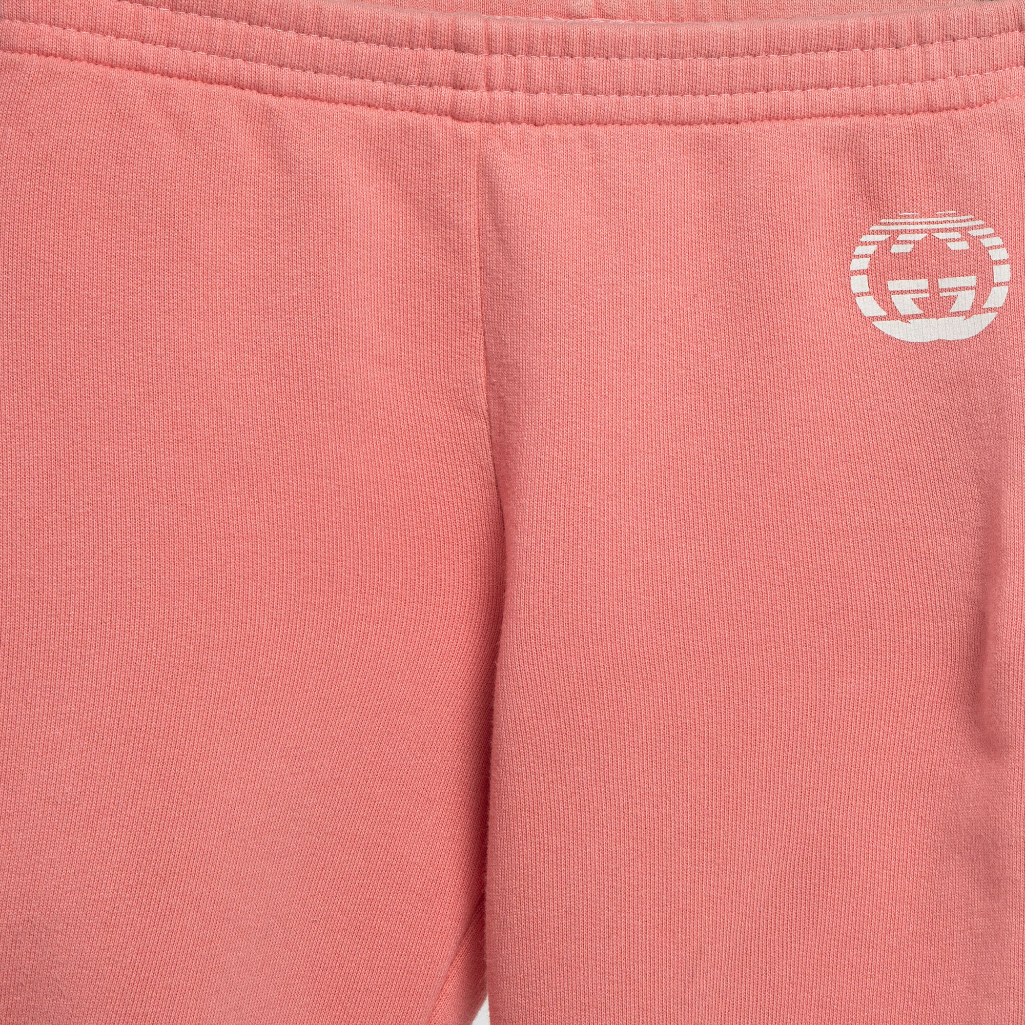 Gucci Pink Logo Print Cotton Knit Trackpants 6 Yrs