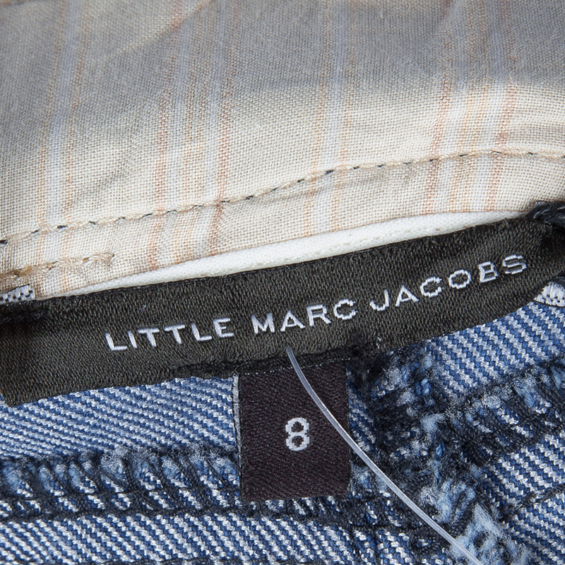 Little Marc Jacobs Indigo Denim Mini Skirt 8 Yrs