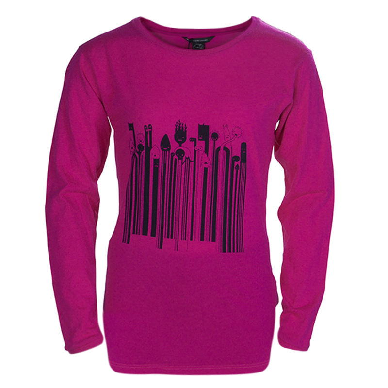 Little Marc Jacobs Pink Printed  Long Sleeve T-Shirt 8 Yrs