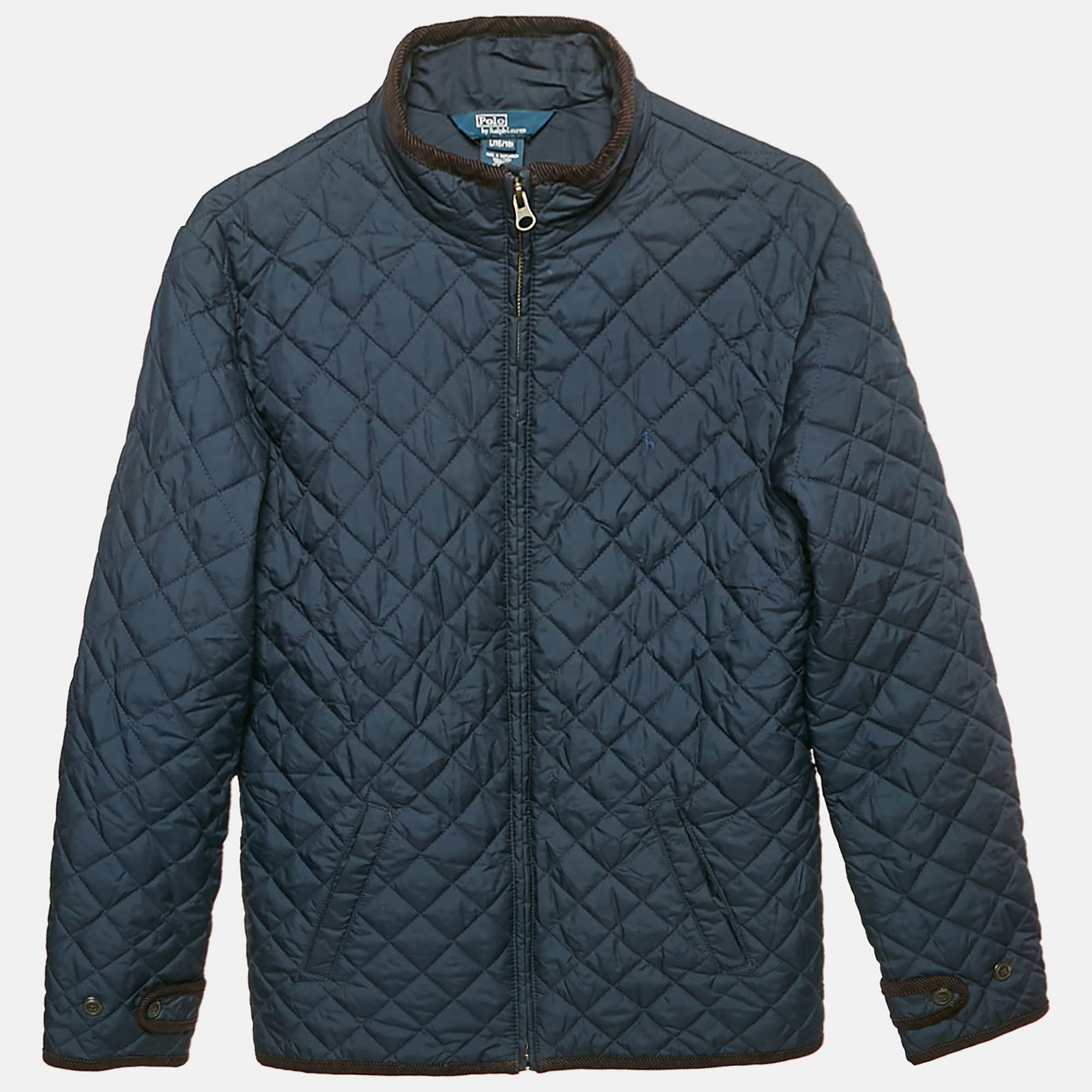 Polo Ralph Lauren Navy Blue Quilted Zip Front Jacket L /16-18 Yrs
Polo Ralph Lauren Navy Blue Quilted Zip Front Jacket L /16-18 Yrs