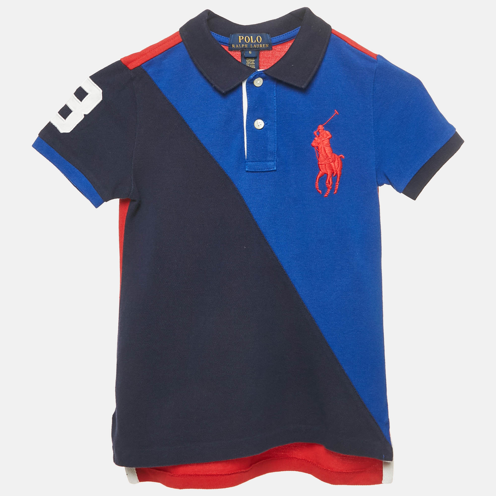 Polo Ralph Lauren Kids Colorblocked Cotton Pique Polo T-Shirt 6 Yrs, Multicolor
Polo Ralph Lauren Kids Colorblocked Cotton Pique Polo T-Shirt 6 Yrs, Multicolor