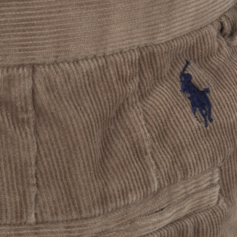 Polo By Ralph Lauren Brown Corduroy Trousers 6 Yrs