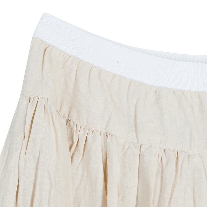 Roma E Tosca Beige Cotton Skirt 12 Yrs