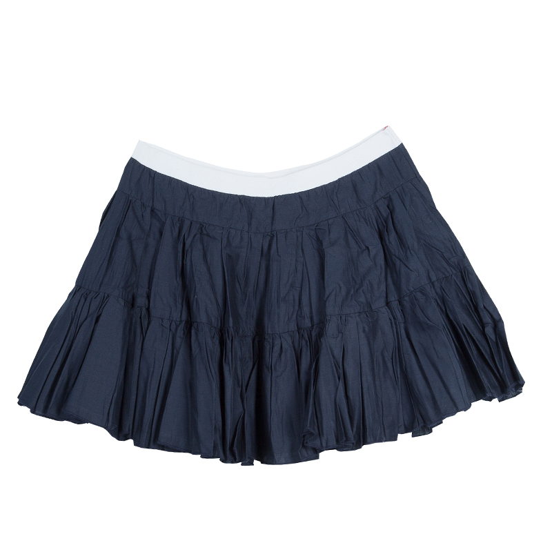 Roma E Tosca Navy Blue Cotton Skirt 10 Yrs