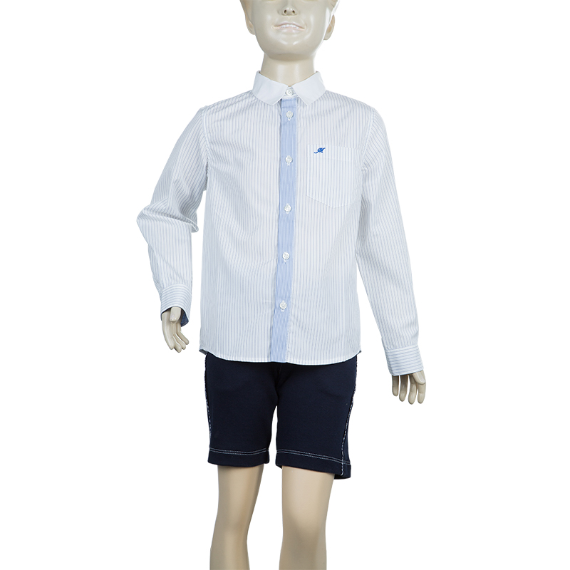 Simonetta Mini White Pinstripe Shirt 5 Yrs