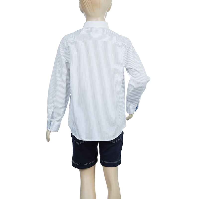 Simonetta Mini White Pinstripe Shirt 7 Yrs