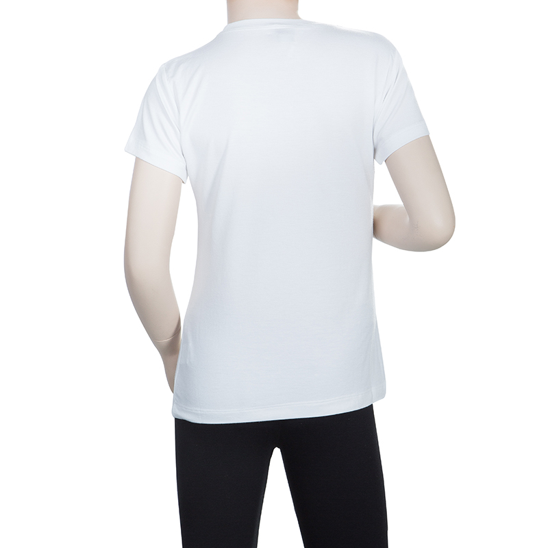 VDP White Swarovski Embellished Logo Tshirt 12 Yrs