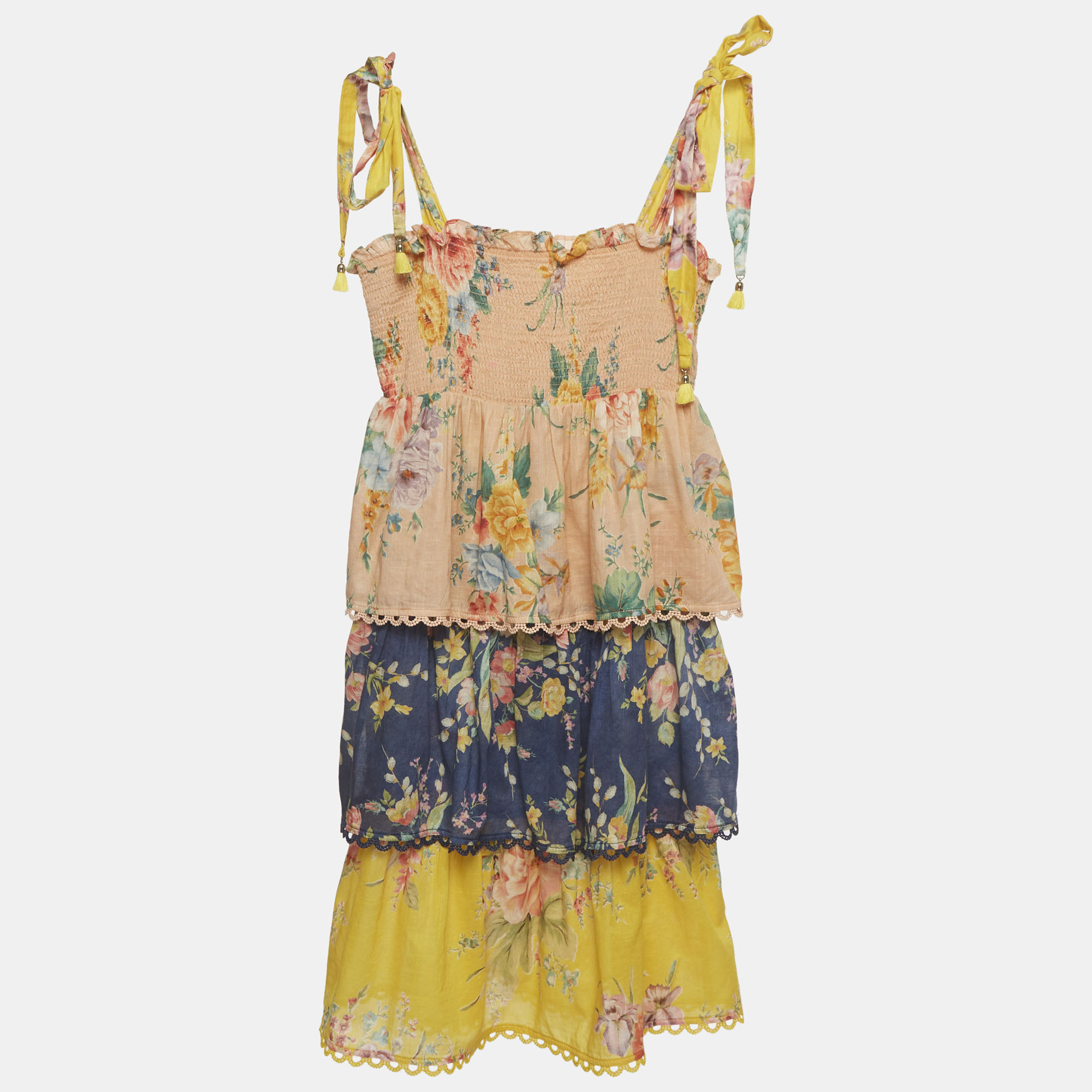 Zimmermann Kids Multicolor Floral Print Tiered Zinnia Dress 8Yrs
Zimmermann Kids Multicolor Floral Print Tiered Zinnia Dress 8Yrs