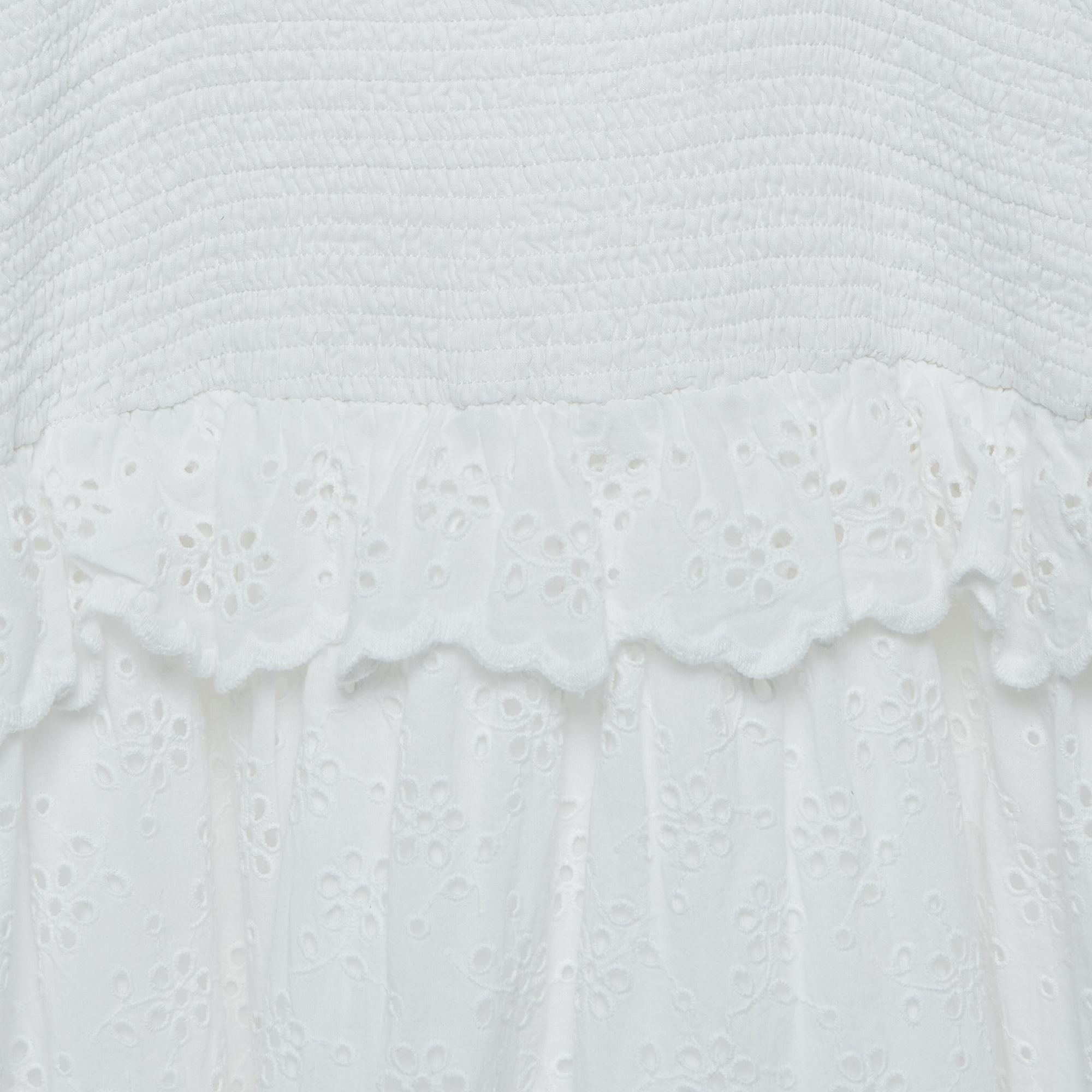 Zimmermann White Eyelet Cotton Dress (10 Yrs)