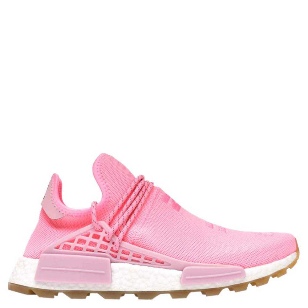 Image of Adidas NMD Hu Trail Pharrell Pink Sneakers Size EU  / US