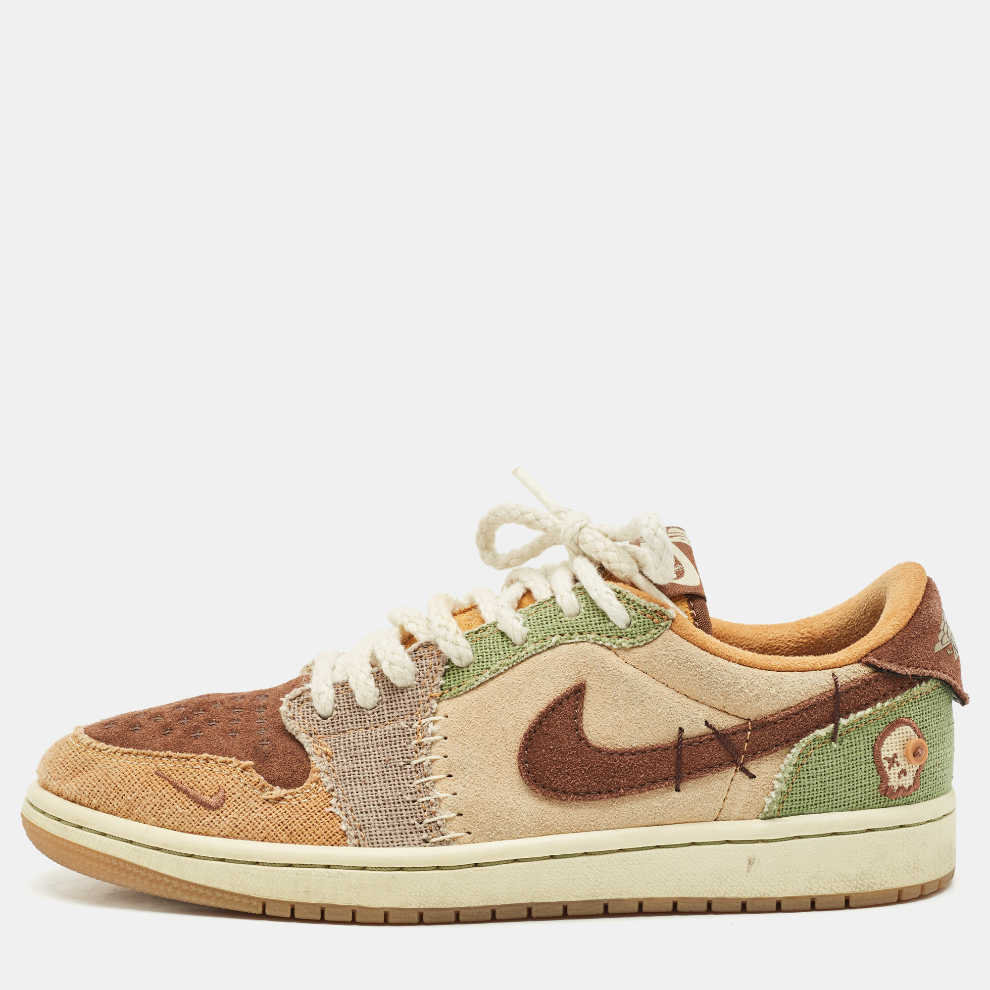 Air Jordans Multicolor Suede and Canvas Jordan 1 Retro Low OG Zion Williamson Voodoo Sneakers Size 41
Air Jordans Multicolor Suede and Canvas Jordan 1 Retro Low OG Zion Williamson Voodoo Sneakers Size 41
