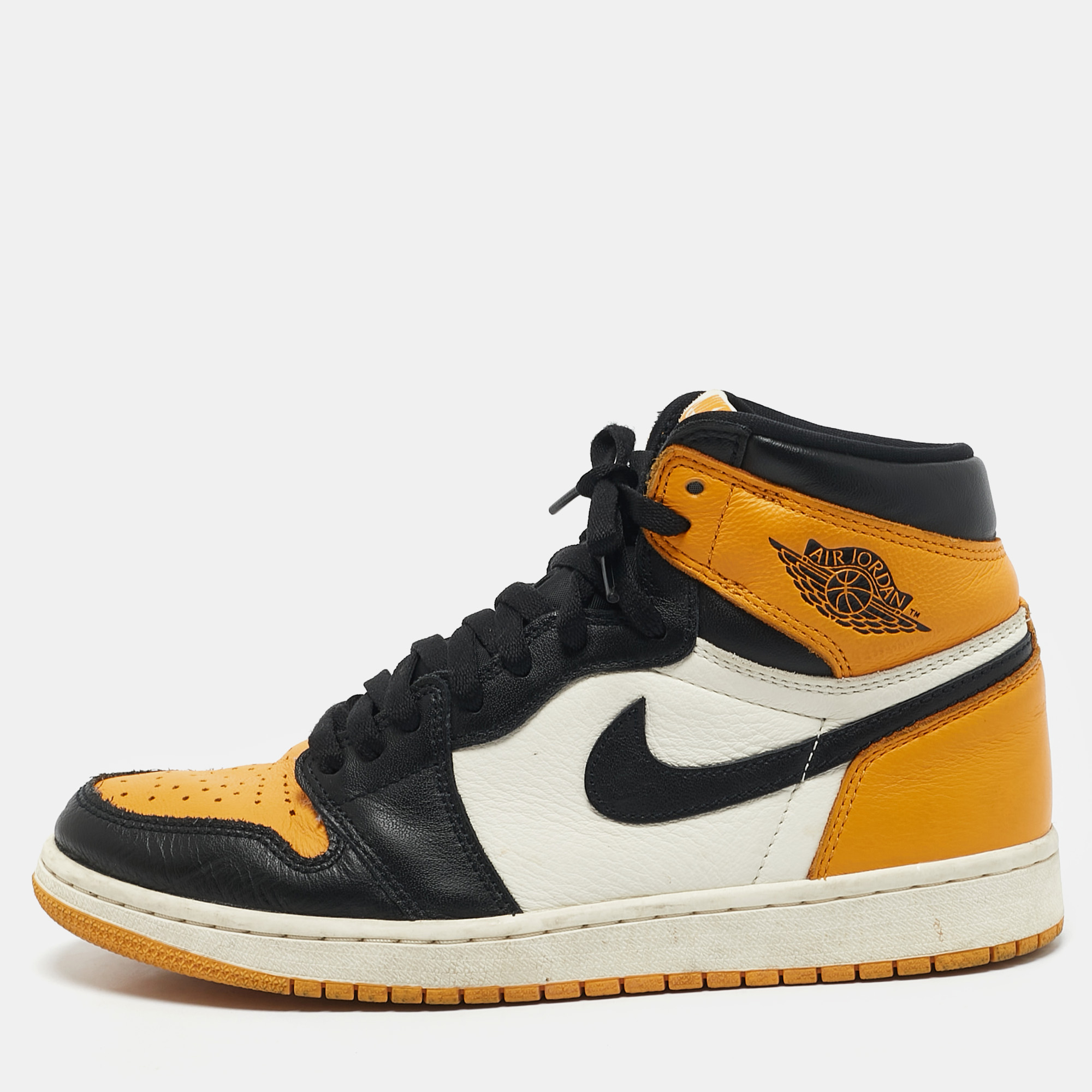 Air Jordans Yellow/Black Leather Air Jordan 1 High Top Sneakers Size, Multicolor
Air Jordans Yellow/Black Leather Air Jordan 1 High Top Sneakers Size, Multicolor