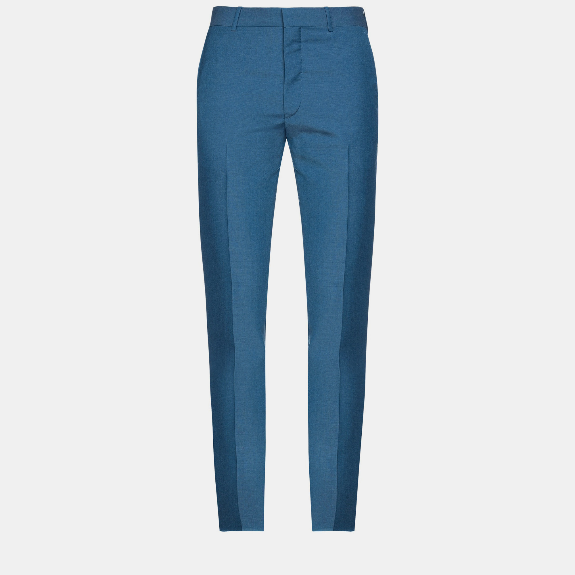 

Alexander McQueenWool Pants 50, Blue