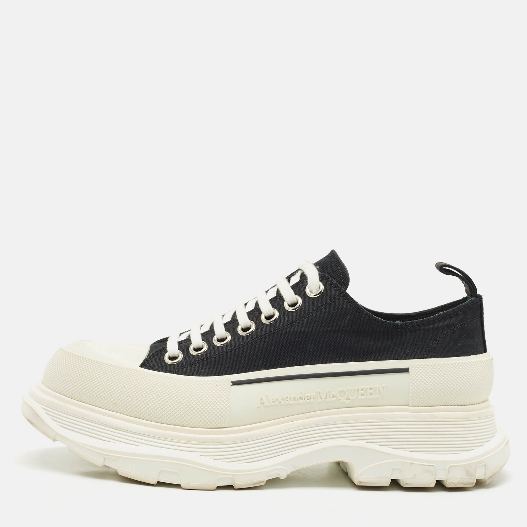 Canvas Tread Slick Sneakers Size 41 - Alexander McQueen - Modalova