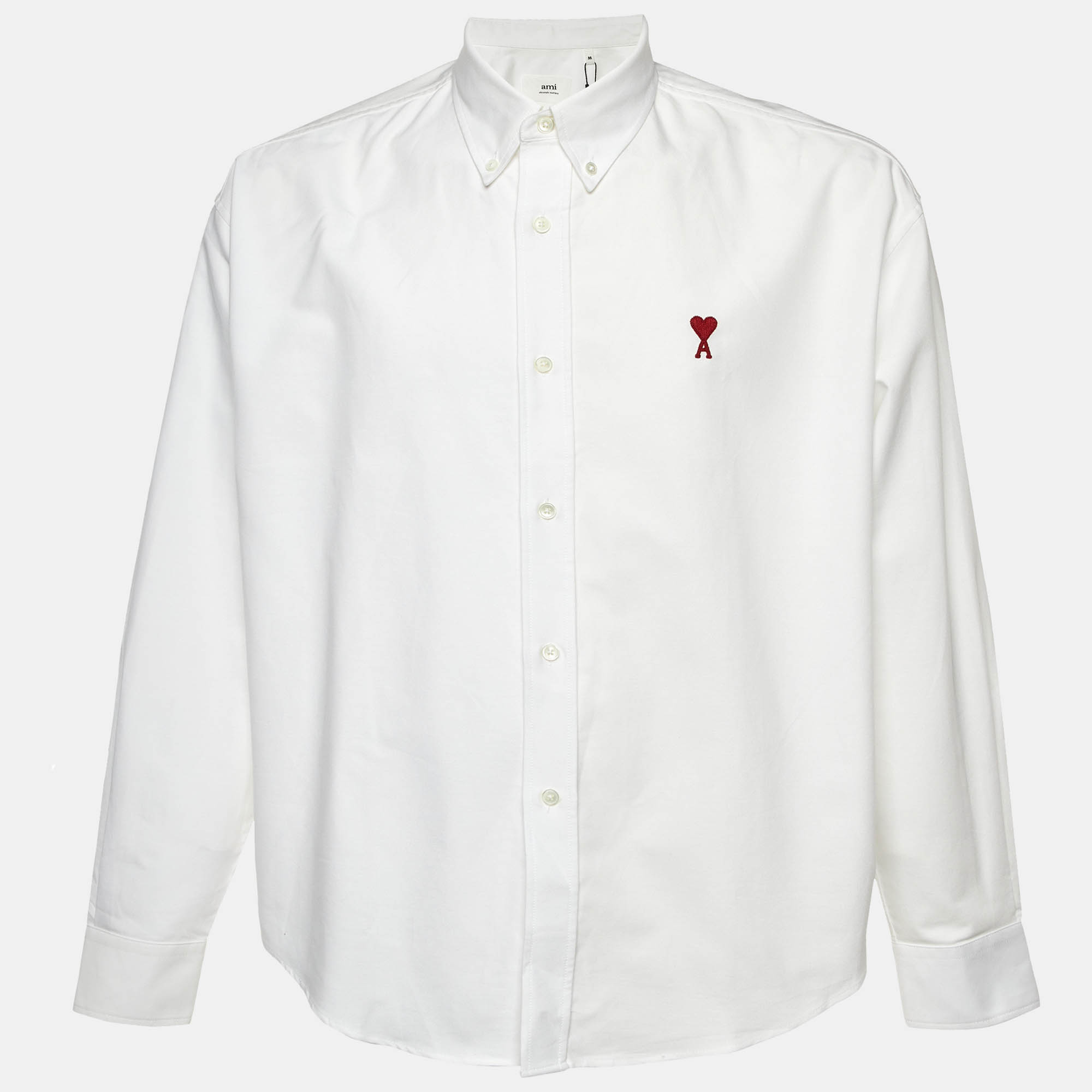 Ami Alexandre Mattiussi White Cotton Long Sleeve Shirt M
Ami Alexandre Mattiussi White Cotton Long Sleeve Shirt M