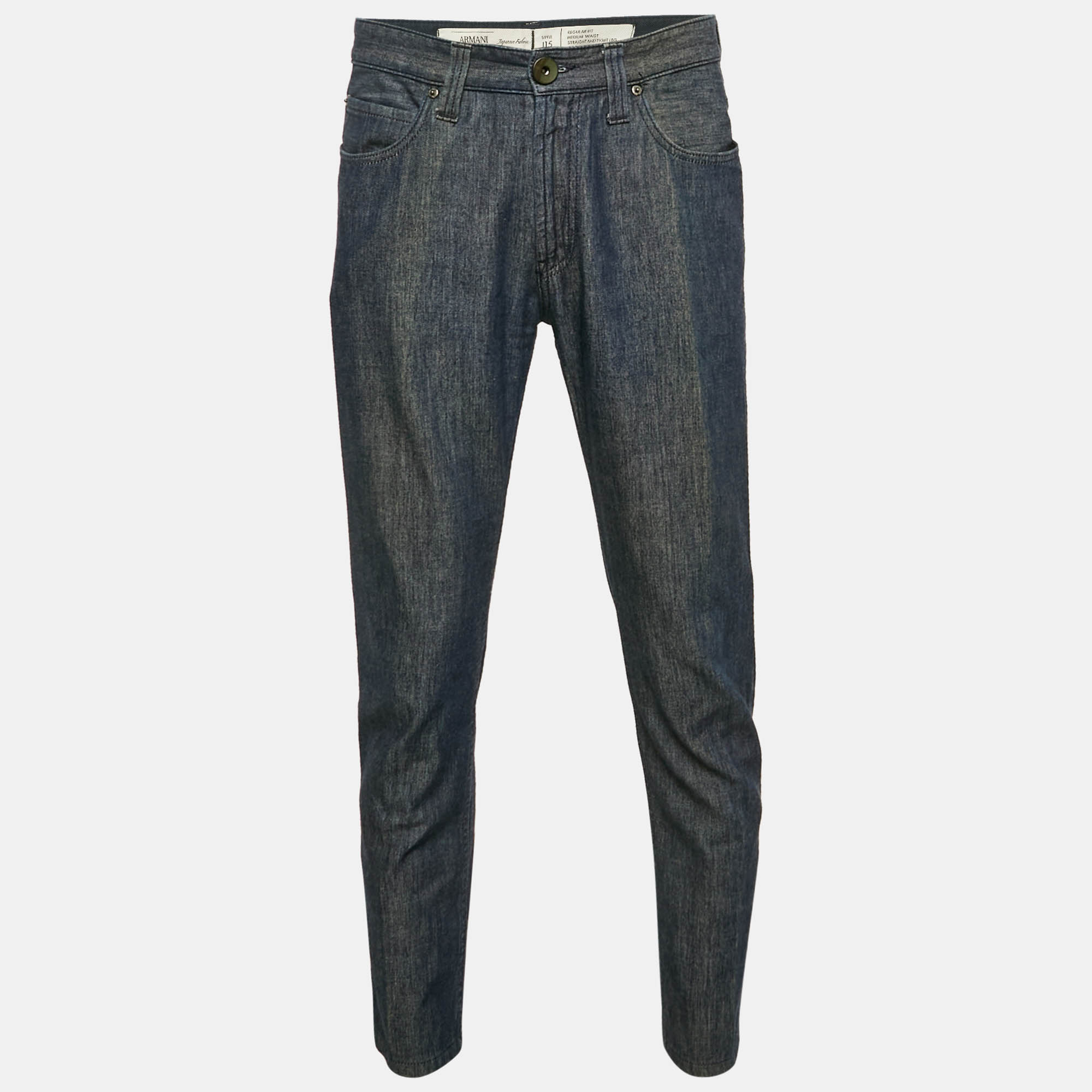 Armani Collezioni Navy Blue Denim J15 Slim Fit Jeans L Waist 33"
Armani Collezioni Navy Blue Denim J15 Slim Fit Jeans L Waist 33"