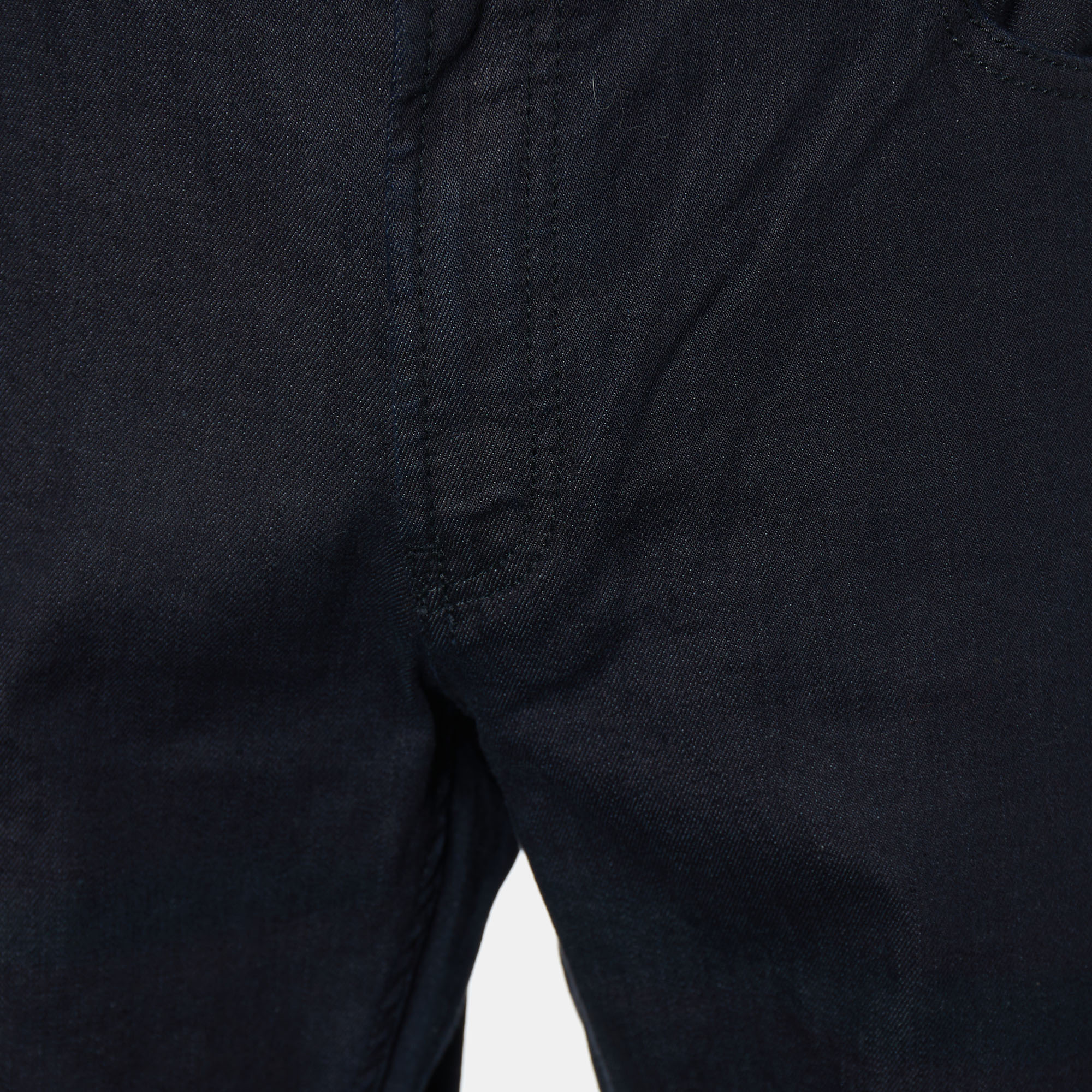 Armani Collezioni Black Denim Slim Fit Jeans 3XL