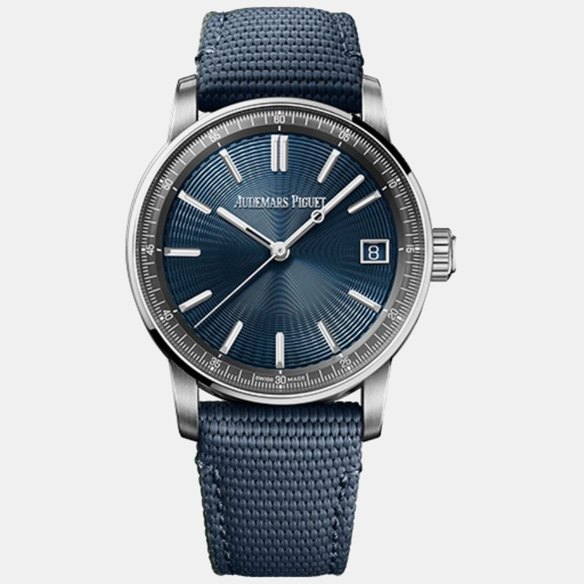 Audemars Piguet Code 11.59 15210ST.OO.A348KB.01 Automatic Blue Stainless Steel Men's Wristwatch 41 mm
Audemars Piguet Code 11.59 15210ST.OO.A348KB.01 Automatic Blue Stainless Steel Men's Wristwatch 41 mm