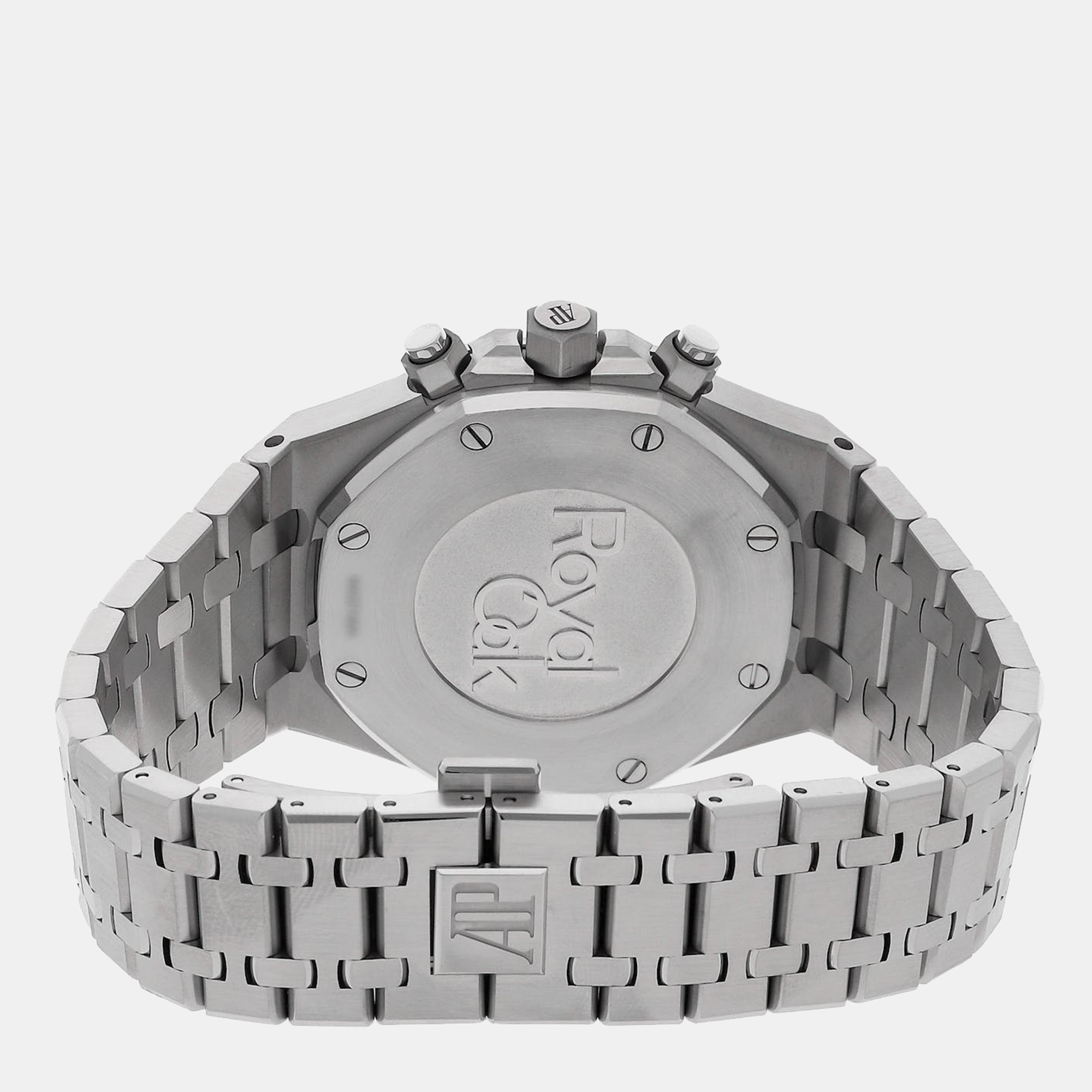 Audemars Piguet Silver Stainless Steel Royal Oak Chronograph 26631ST Men's Wristwatch 41 Mm