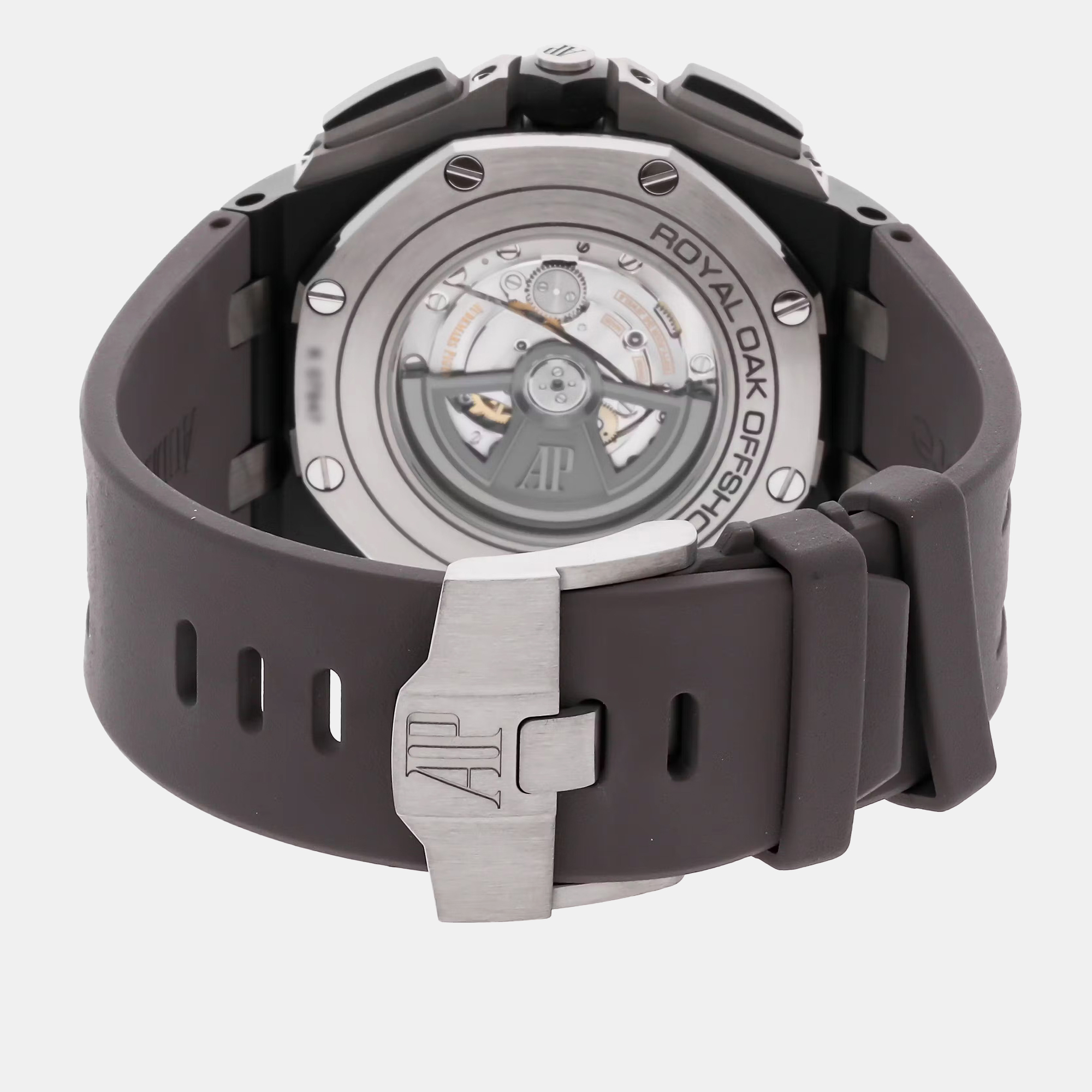 Audemars Piguet Black Ceramic Royal Oak Offshore 26405CE.OO.A002CA.02 Automatic Men's Wristwatch 44 Mm