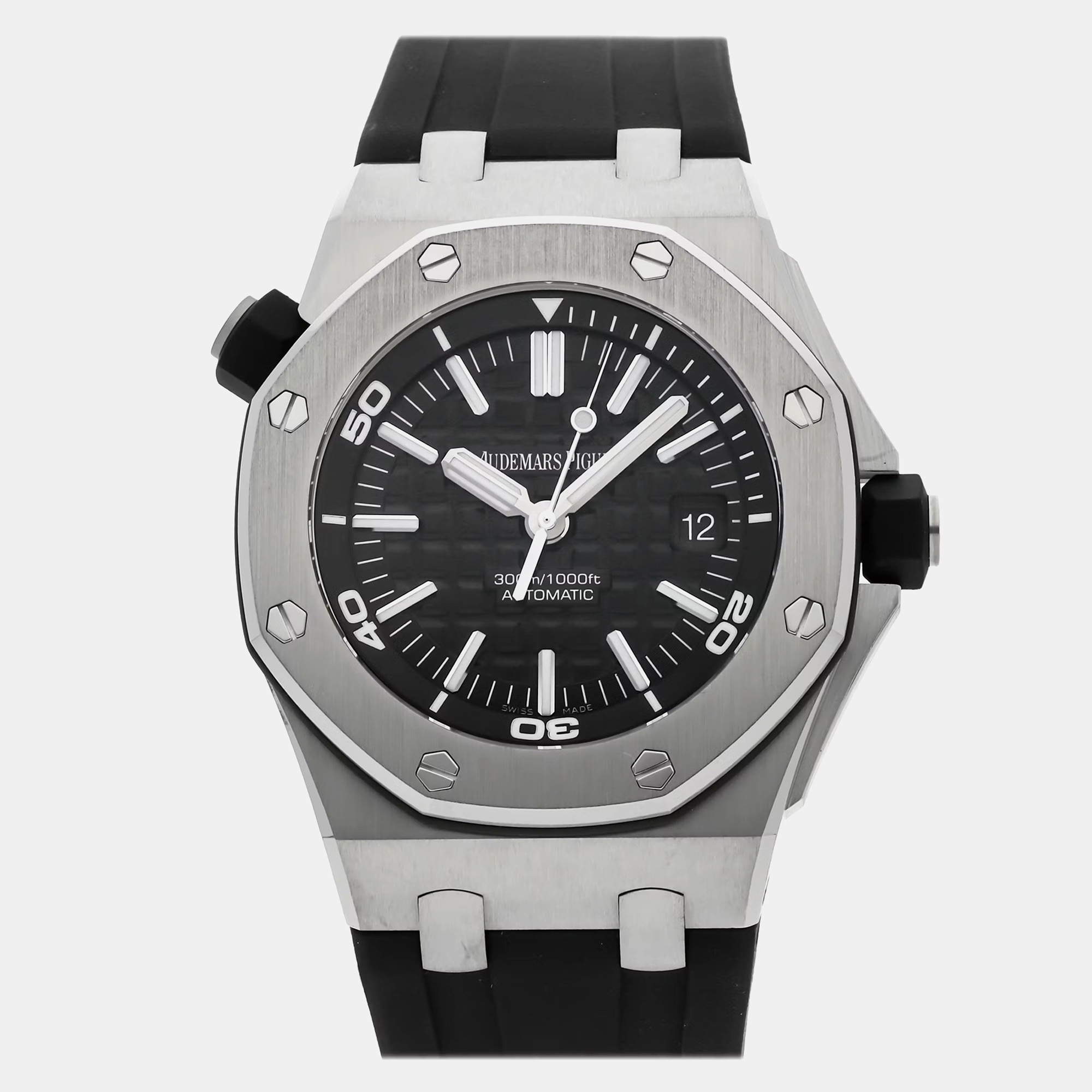 Pre-Owned Audemars Piguet Royal Oak Offshore Diver 15703ST.OO.A002CA.01 Automatic Men's Watch 42 mm, Black
Pre-Owned Audemars Piguet Royal Oak Offshore Diver 15703ST.OO.A002CA.01 Automatic Men's Watch 42 mm, Black