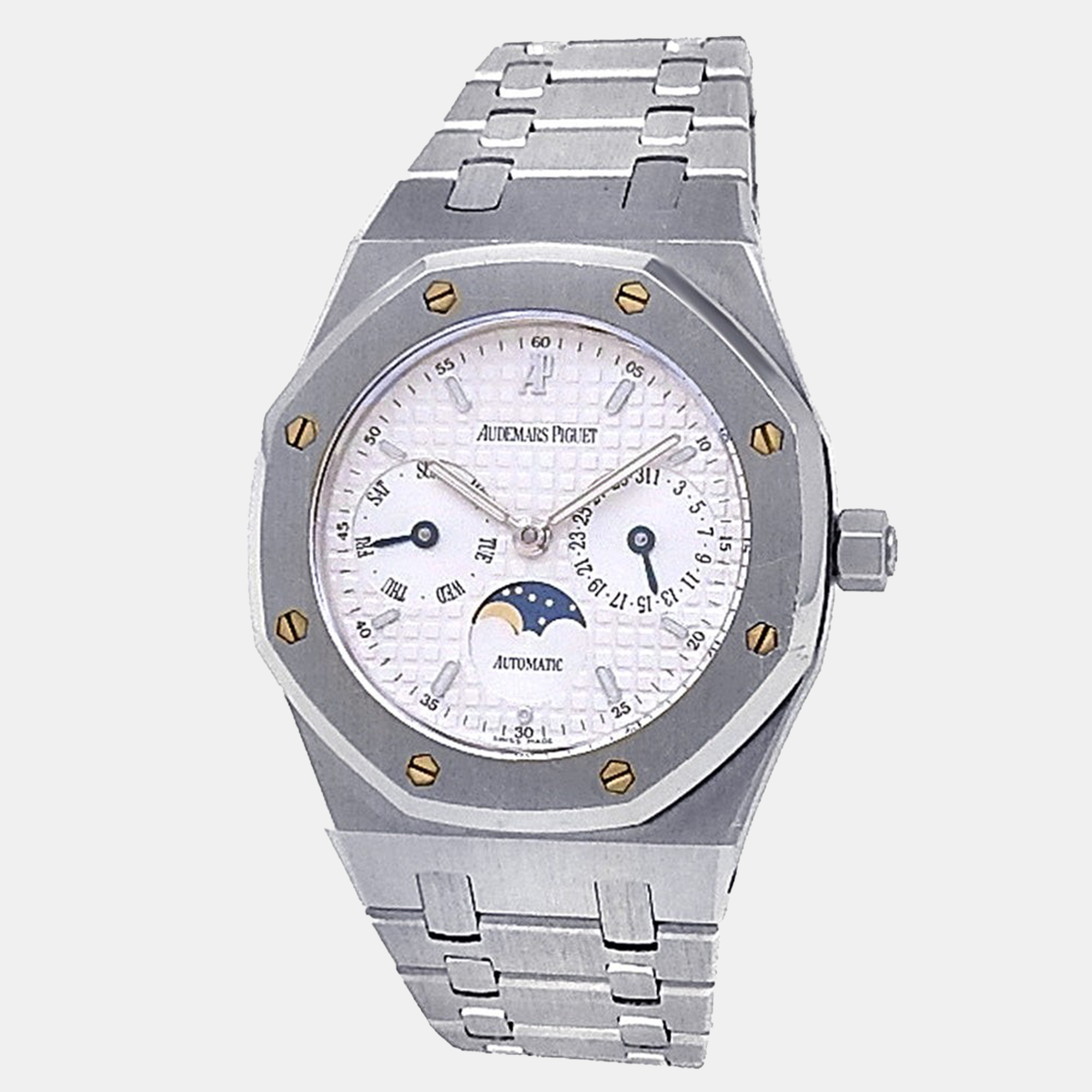 Audemars Piguet Royal Oak 25594ST.OO.0789ST.05 Automatic Silver Stainless Steel Men's Wristwatch 36 mm
Audemars Piguet Royal Oak 25594ST.OO.0789ST.05 Automatic Silver Stainless Steel Men's Wristwatch 36 mm