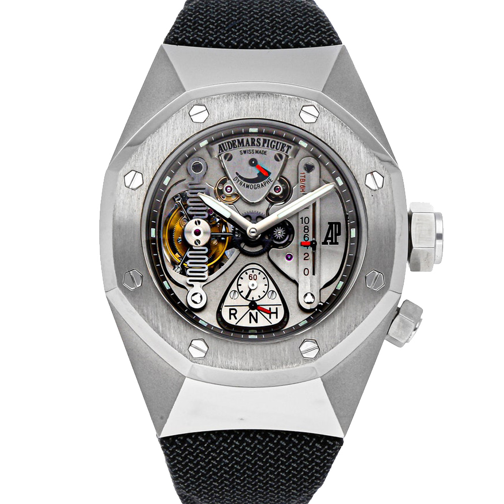 Audemars Piguet Black titanium Alacrite Concept Watch 1 Royal Oak Tourbillon 25980AI. OO. D003SU.01 Men's Wristwatch 44 MM