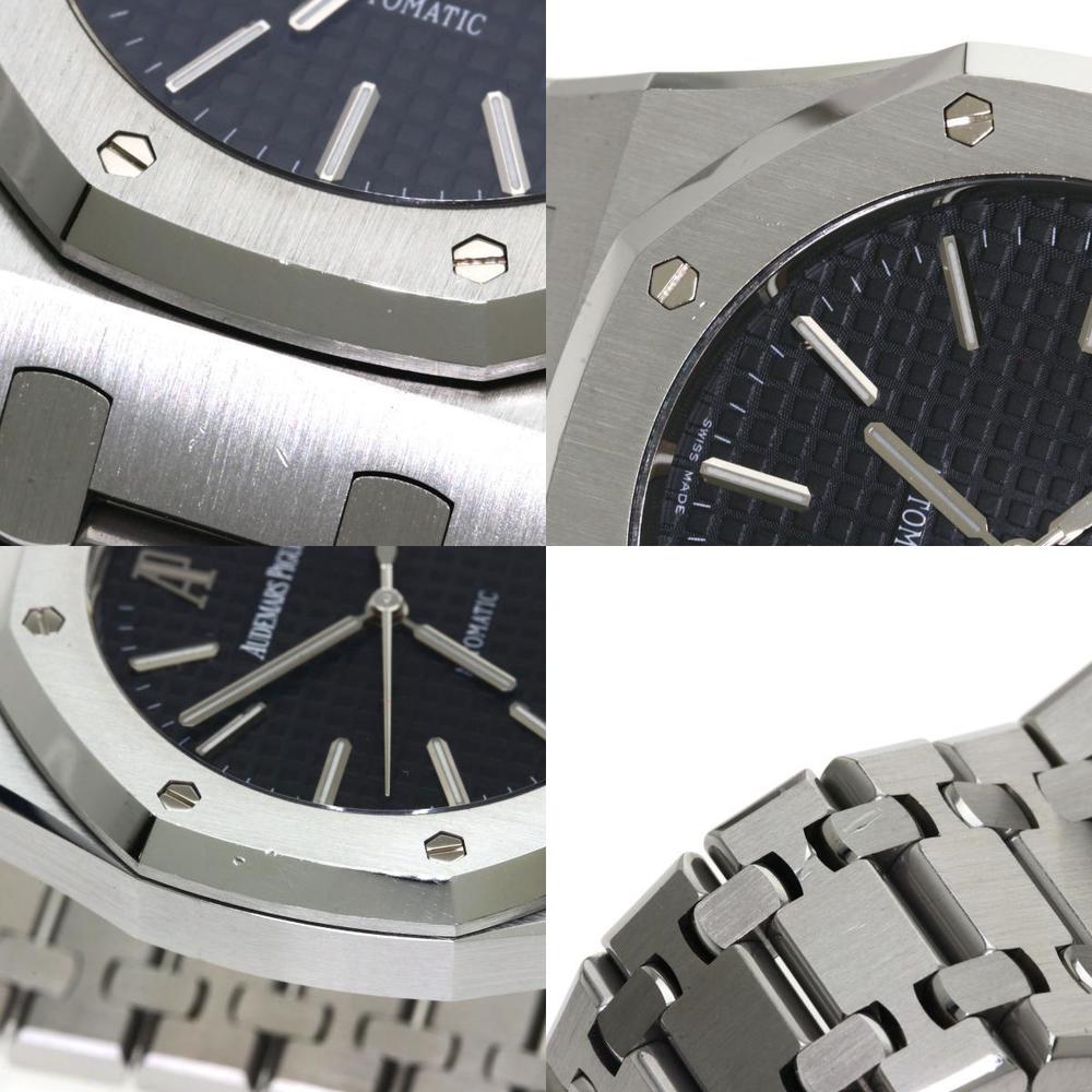 Audemars Piguet Grey Stainless Steel Royal Oak 15300ST.00.1220.ST Men's Wristwatch 39 Mm