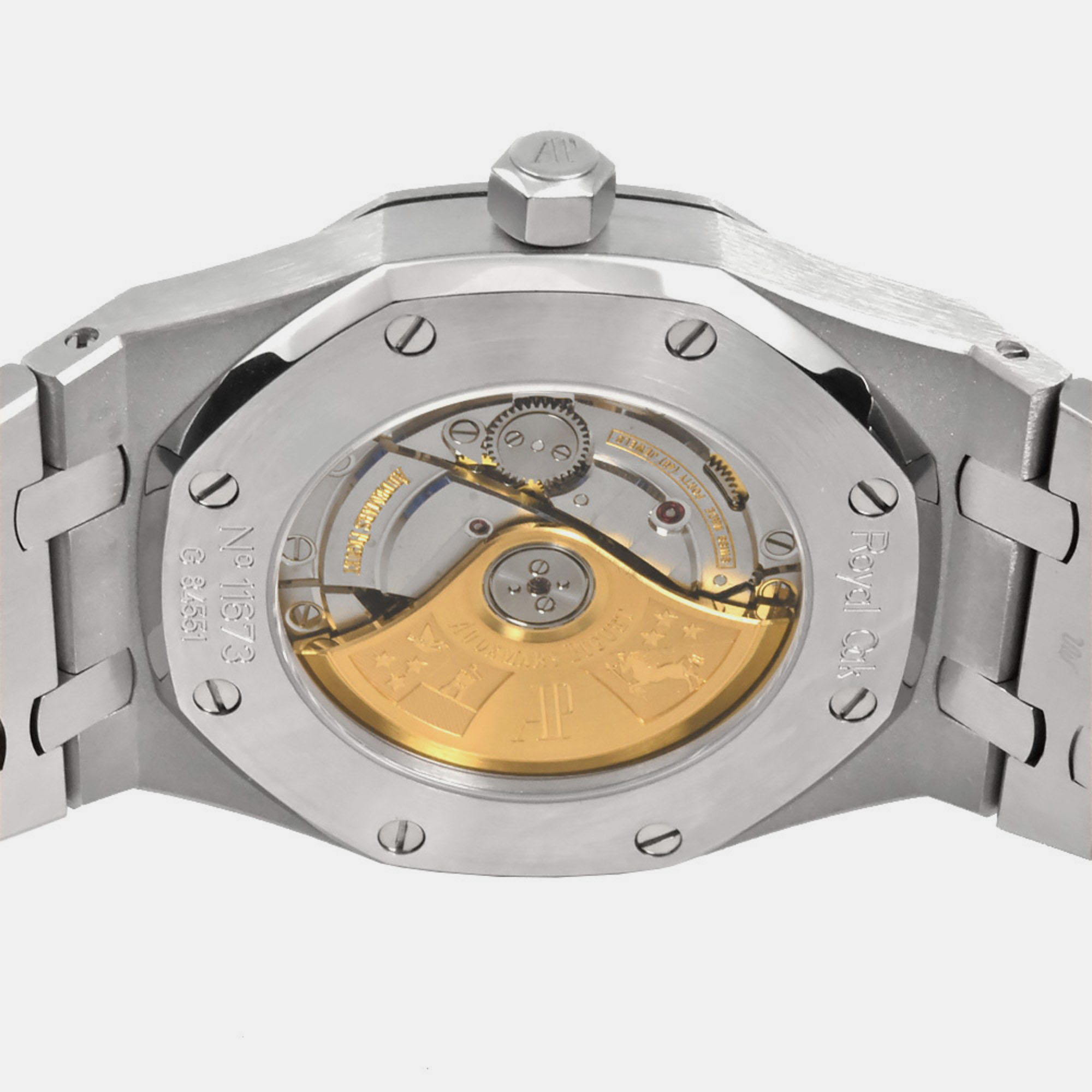 Audemars Piguet Silver Stainless Steel Royal Oak 15300ST.OO.1220ST.01 Automatic Men's Wristwatch 39 Mm