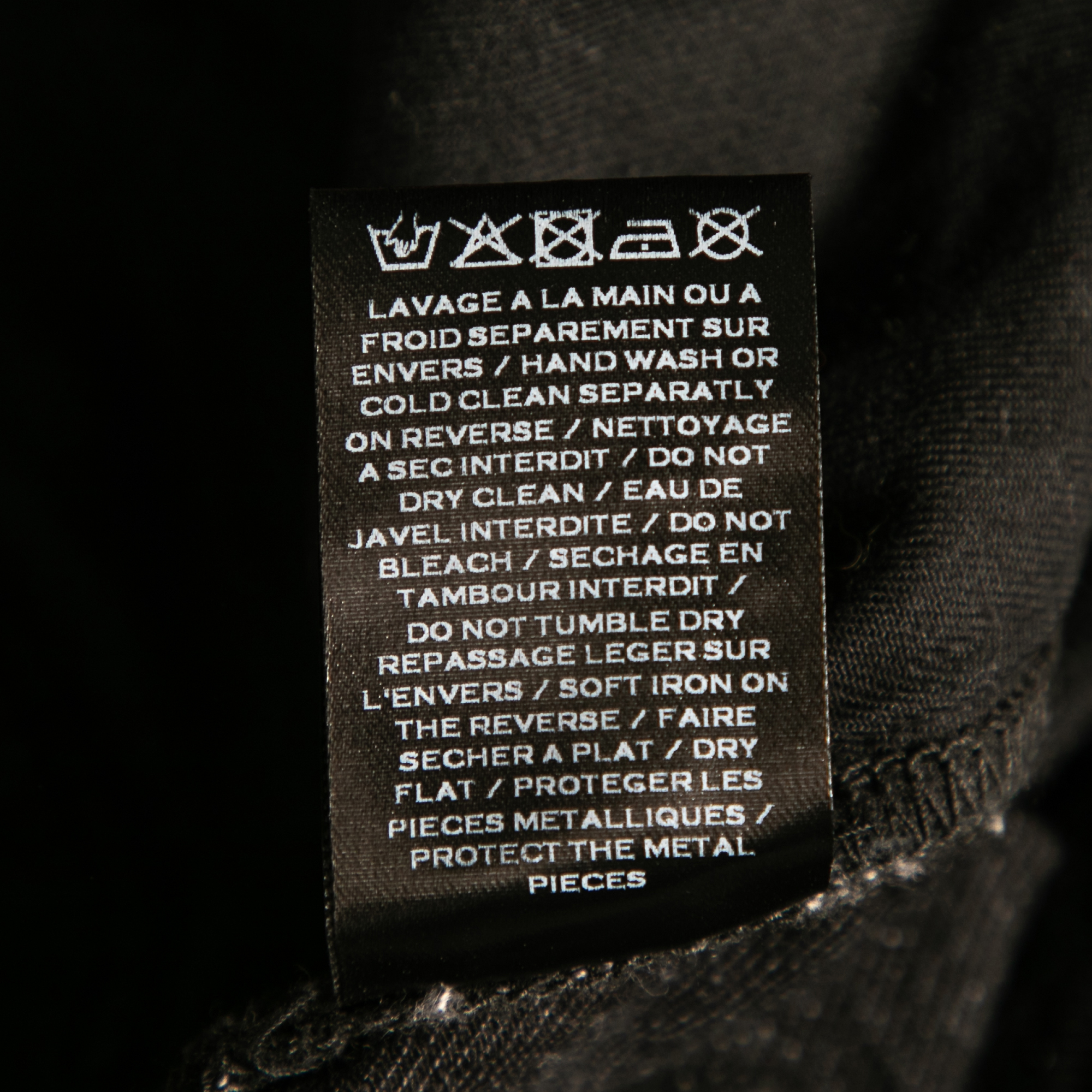 Balmain Grey Distressed Denim Logo Embroidered Shorts M