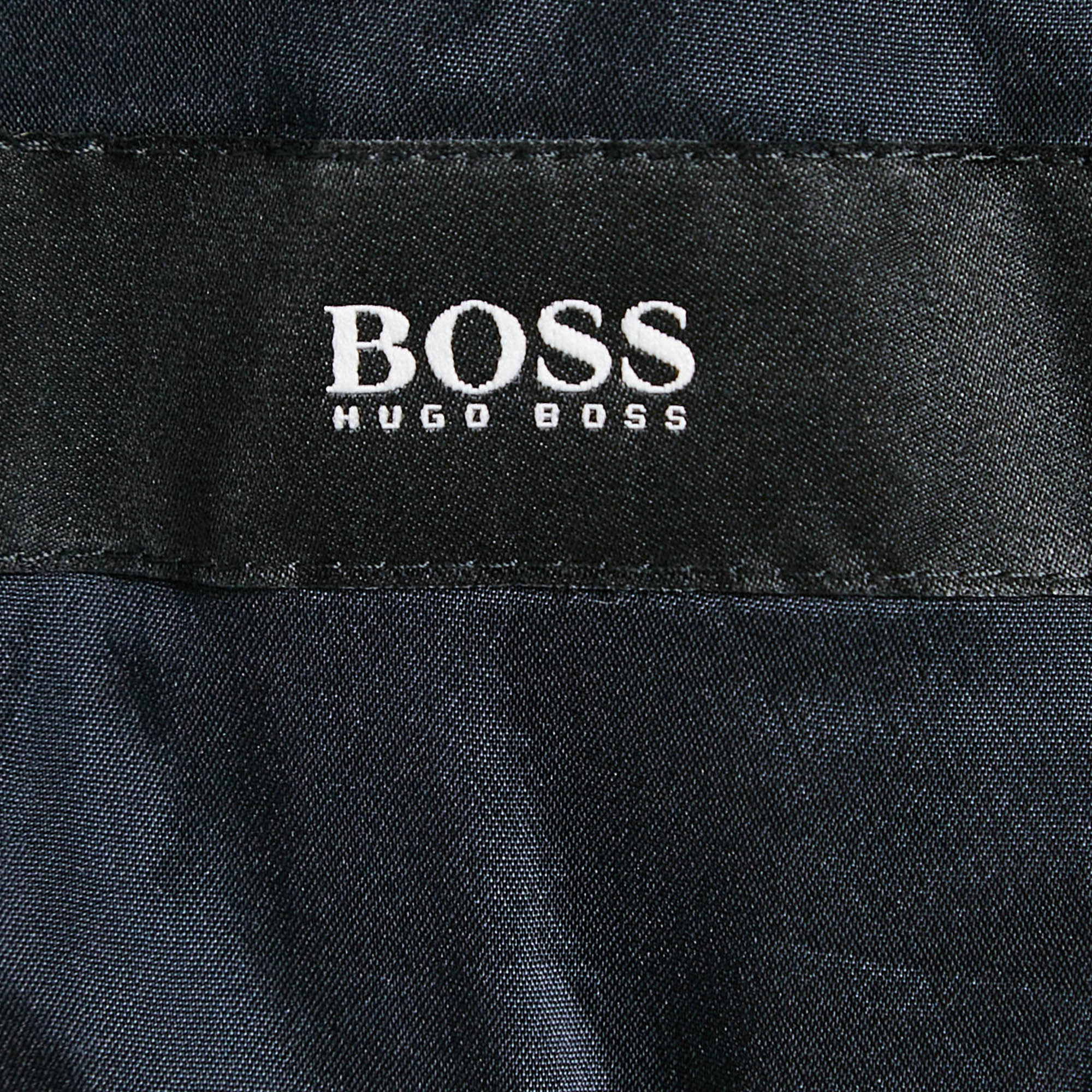 Boss By Hugo Boss Navy Blue Wool Phoenix Blazer 4XL