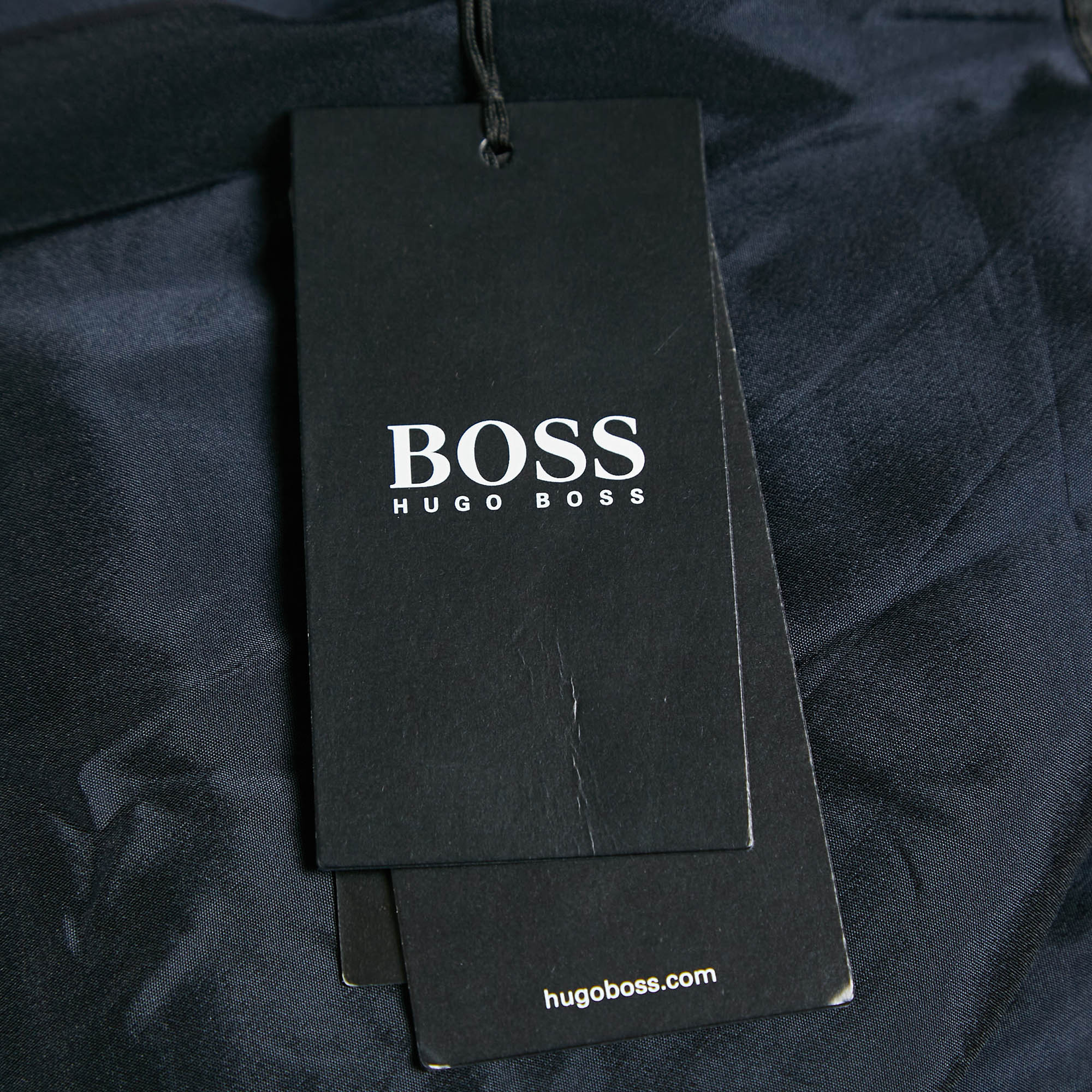 Boss By Hugo Boss Navy Blue Wool Phoenix Blazer 4XL