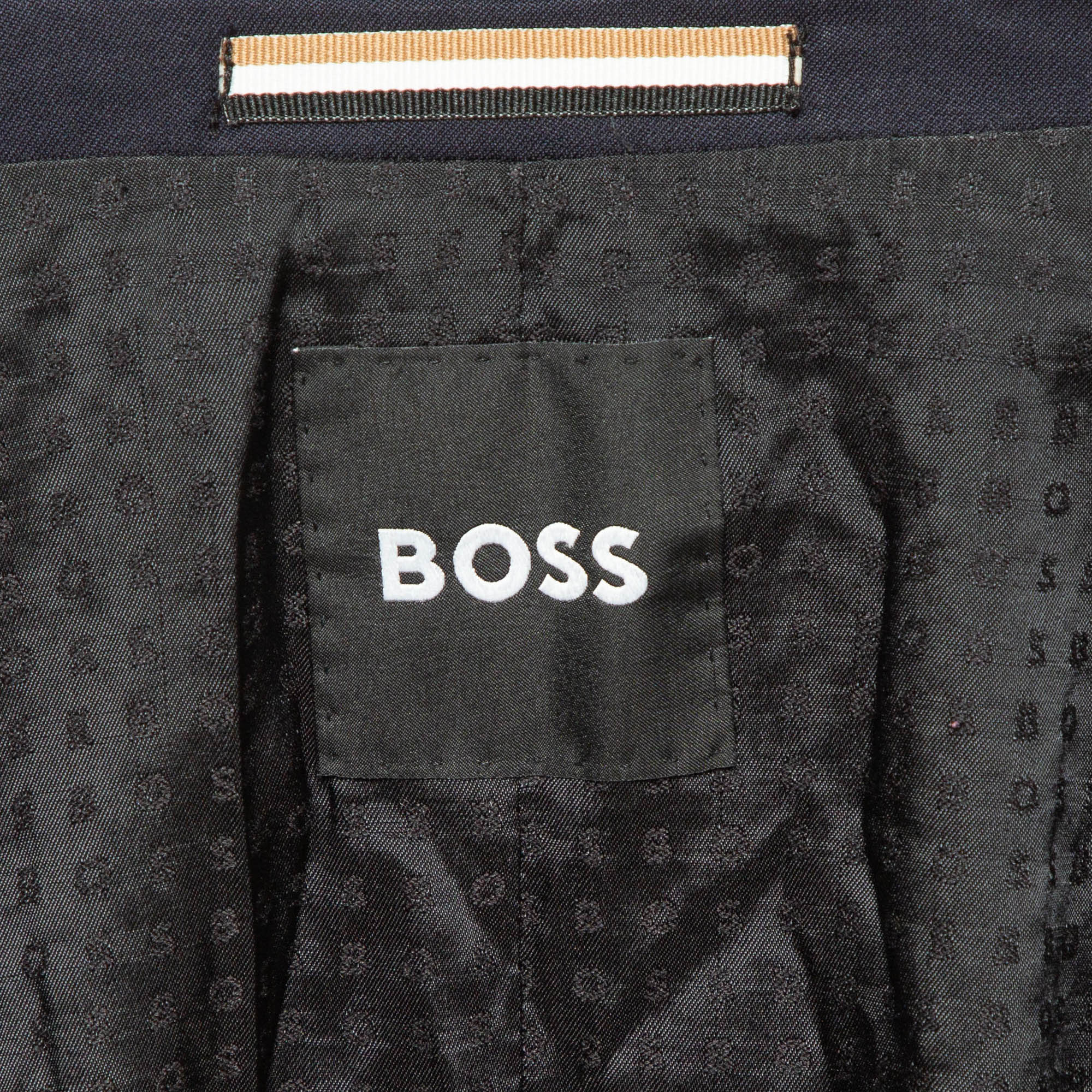 Boss By Hugo Boss Navy Blue Wool Blazer XXL