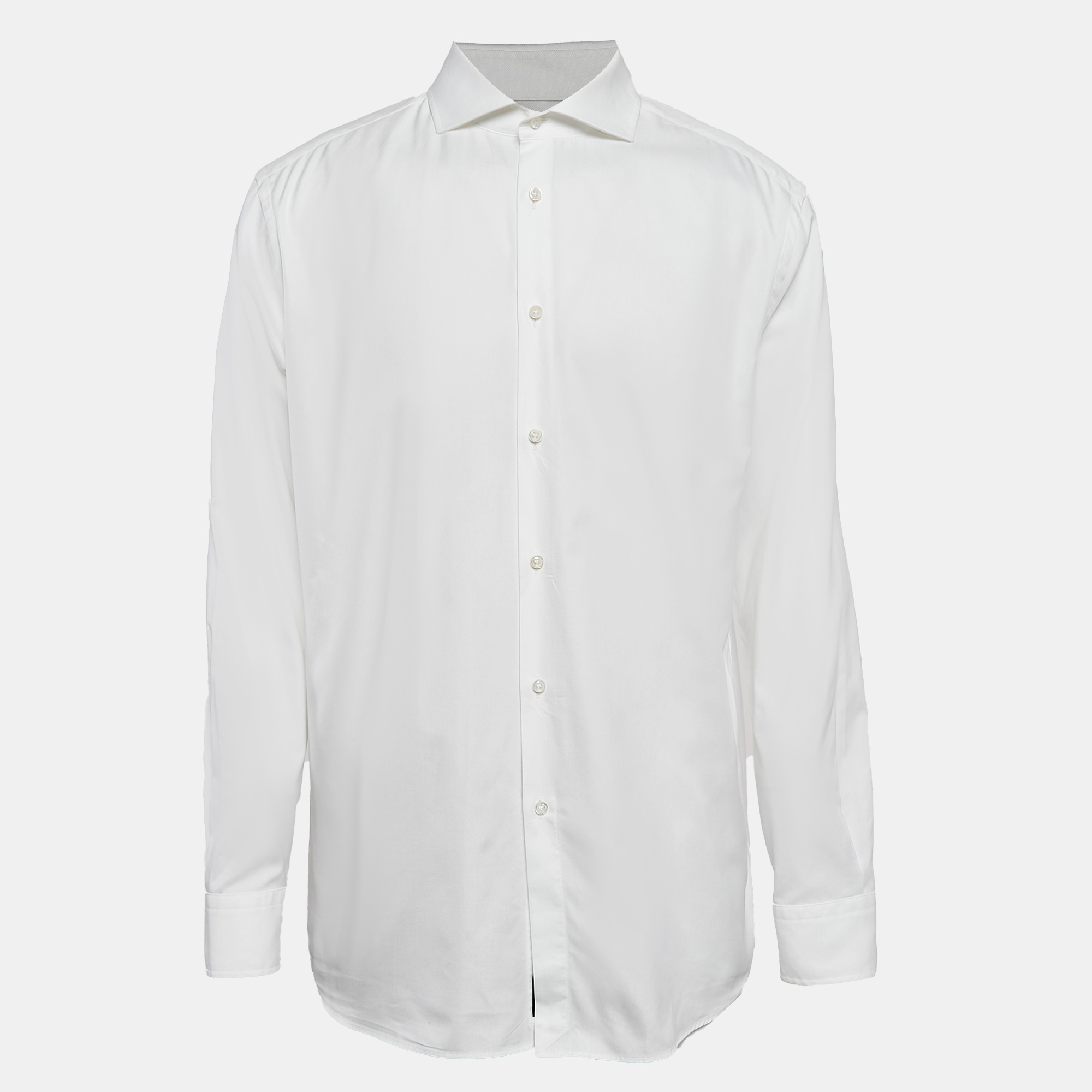 Boss By Hugo Boss White Cotton Tailored Slim Fit Formal Shirt 4XL, Yellow
Boss By Hugo Boss White Cotton Tailored Slim Fit Formal Shirt 4XL, Yellow