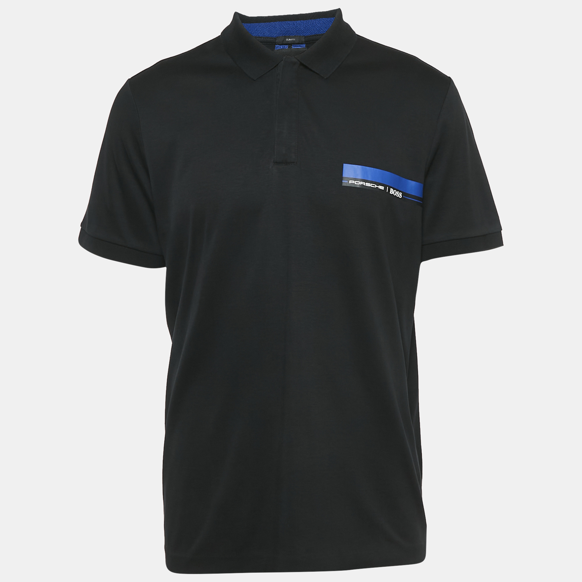 Boss By Hugo Boss Porsche Design Black Cotton Slim Fit Polston Polo T-Shirt XL
Boss By Hugo Boss Porsche Design Black Cotton Slim Fit Polston Polo T-Shirt XL