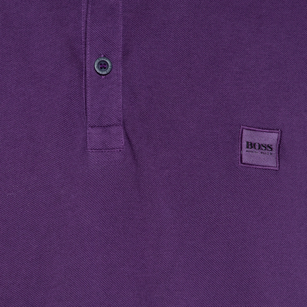 Boss By Hugo Boss Purple Cotton Pique Slim Fit Prime Polo T-Shirt 3XL
