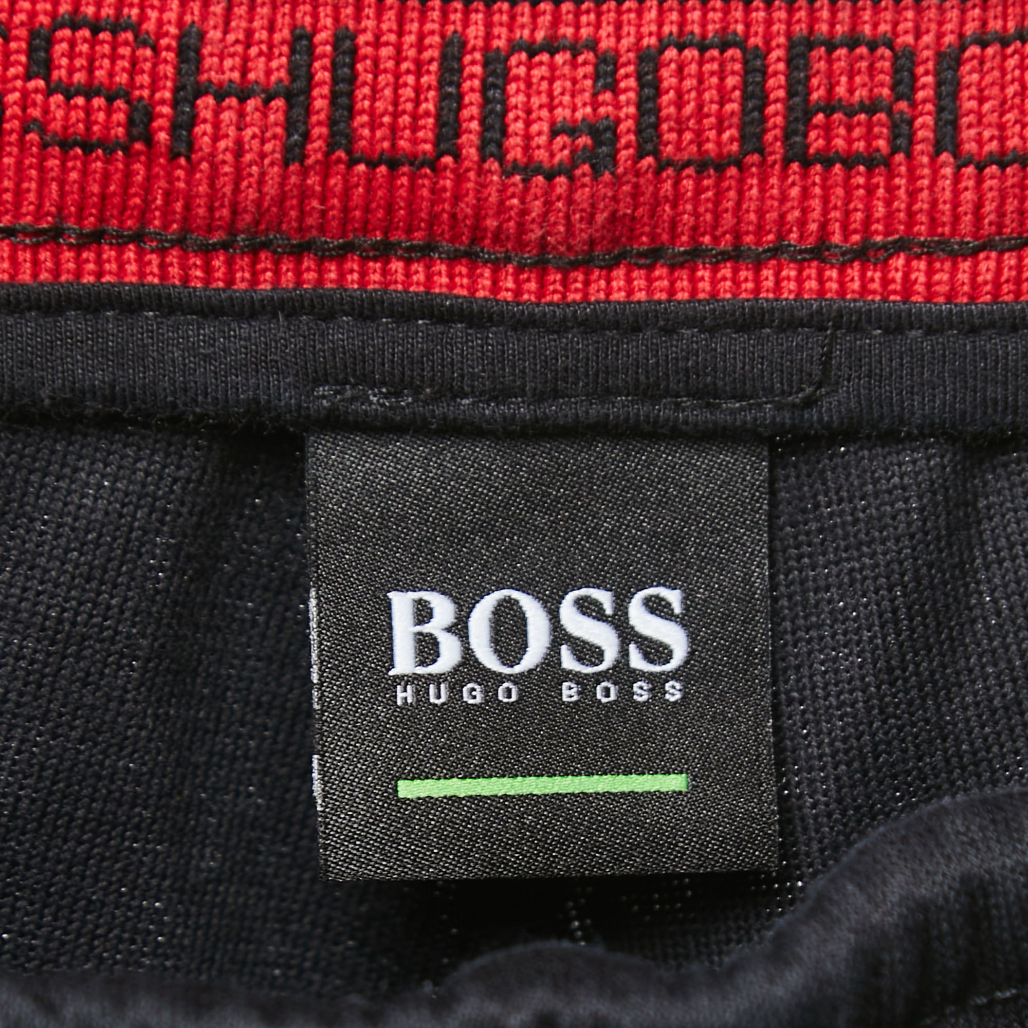 Boss By Hugo Boss Black Knit Drawstring Lounge Pants L