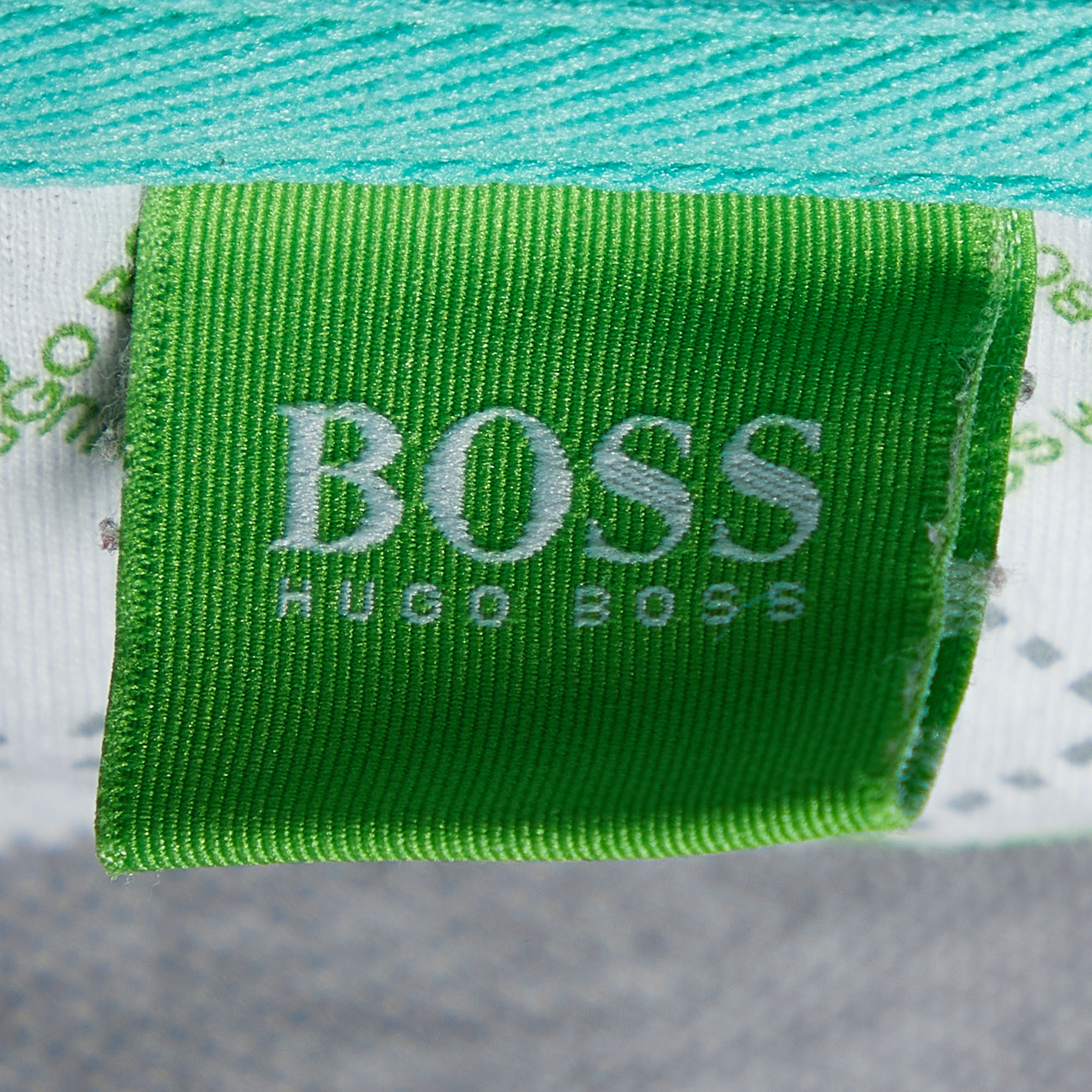 Boss By Hugo Boss Grey  & White Cotton Striped Polo T Shirt XL