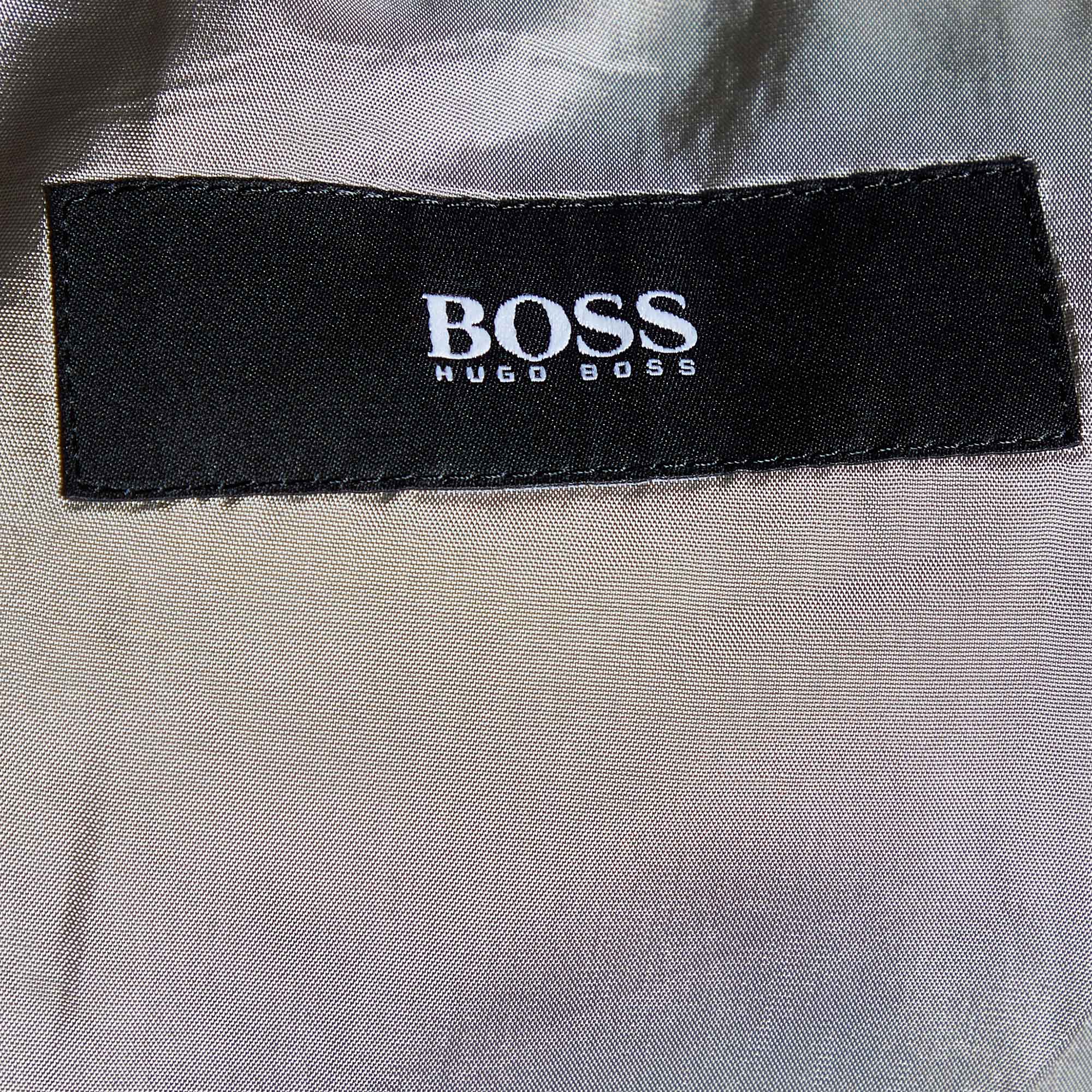 Boss By Hugo Boss Grey Virgin Wool Da Vinci/Lucca Blazer M